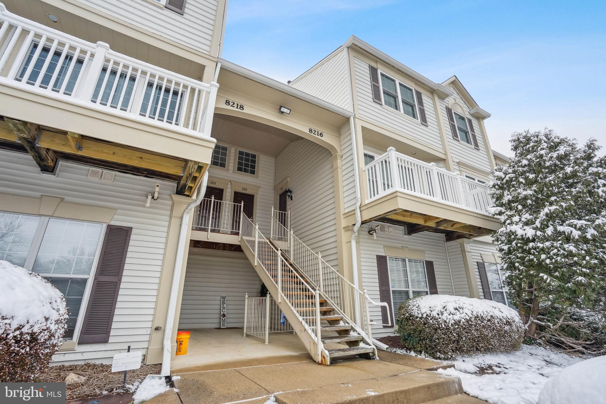 Great Opportunity to Own this Beautiful and Spacious 2 bed and 2.5 Bath 2 Level Condo in heart of Lorton.  New Luxury LVP Flooring as you step in. Spacious Kitchen with New Flooring, SS Appliances and Granite Countertop.  Updated Bathrooms.  Spacious Family room leading to Deck. The abundant natural light from the large windows further enhances the inviting ambiance of the space. 2 beds and 2 full Bathroom Upstairs along with laundry. This condo transcends the ordinary, offering a lifestyle of unparalleled convenience. An assigned parking spot and ample guest parking make daily life effortless. Exclusive condo amenities, including an outdoor pool, clubhouse, and fitness center, enrich your living experience. The property's prime location ensures easy access to major highways and public transport, with the Fairfax Connector Bus and Lorton VRE station nearby for hassle-free commutes. Shopping plazas, dining options, and recreational facilities are just moments away, providing everything you need. Perfectly situated, this home is Minutes away from Fort Belvoir, Springfield Town Center, Amazon National Landing, The Pentagon, and the dynamic heart of Washington DC. Its a must See!! It Wont Last Long!!!