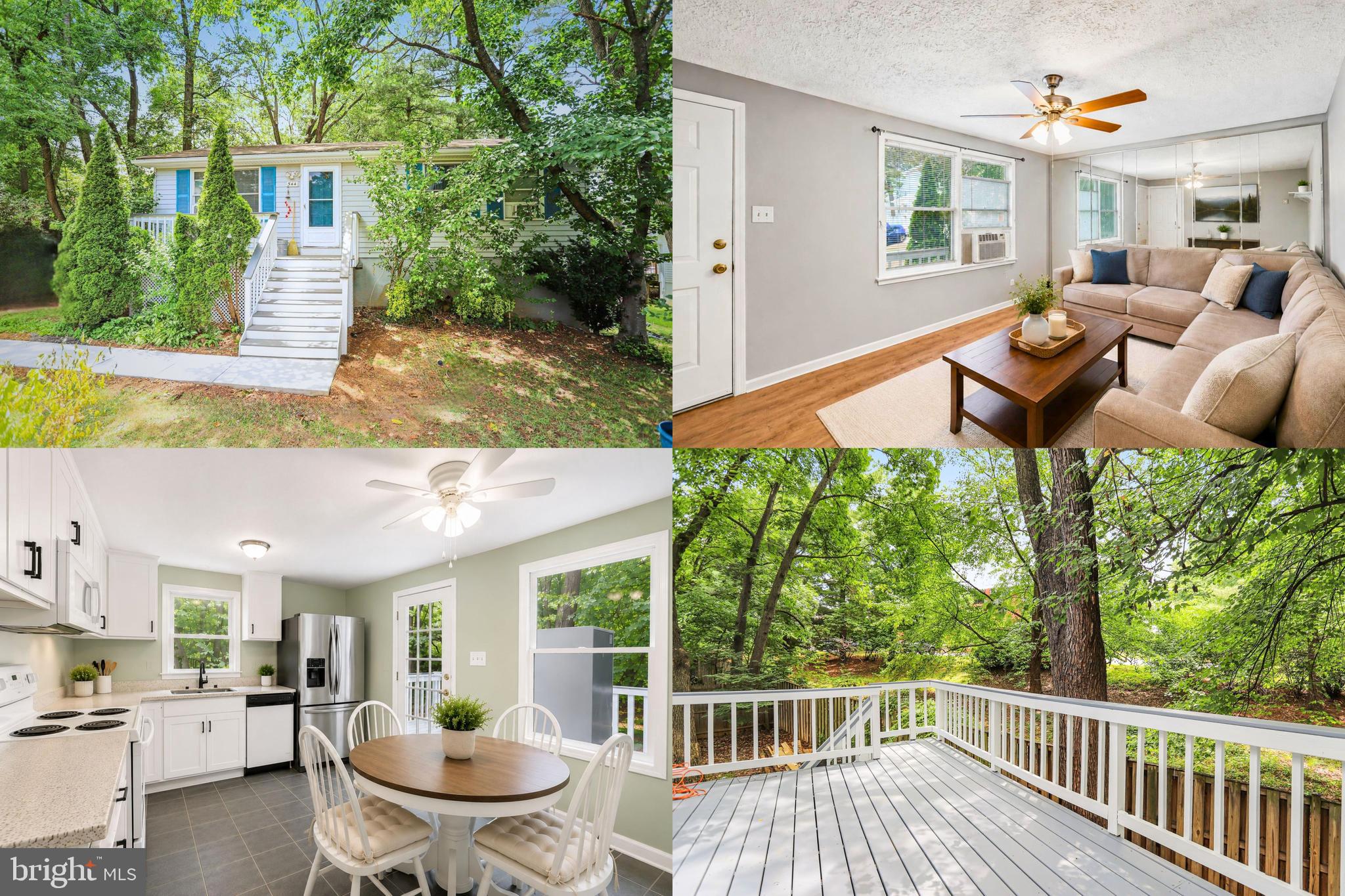 Tucked away at the end of a secluded pipe stem, this raised ranch-style home offers a sense of privacy that can be hard to find while still being close to the conveniences of everyday life. Imagine starting your morning with a cup of coffee on the spacious deck, surrounded by the peaceful setting of a quiet neighborhood, or unwinding there after a long day. Inside, the comfortable layout features two bedrooms and two full baths, creating a space that feels both practical and welcoming. Natural light fills the living areas, while the walk-out basement provides flexibility for the way you live, whether you envision a recreation room, home office, hobby space, or additional storage. With easy access to shopping, dining, and commuter routes, this home offers the perfect balance of tranquility and convenience. Come experience the setting and possibilities for yourself. **Photos may be virtually staged**