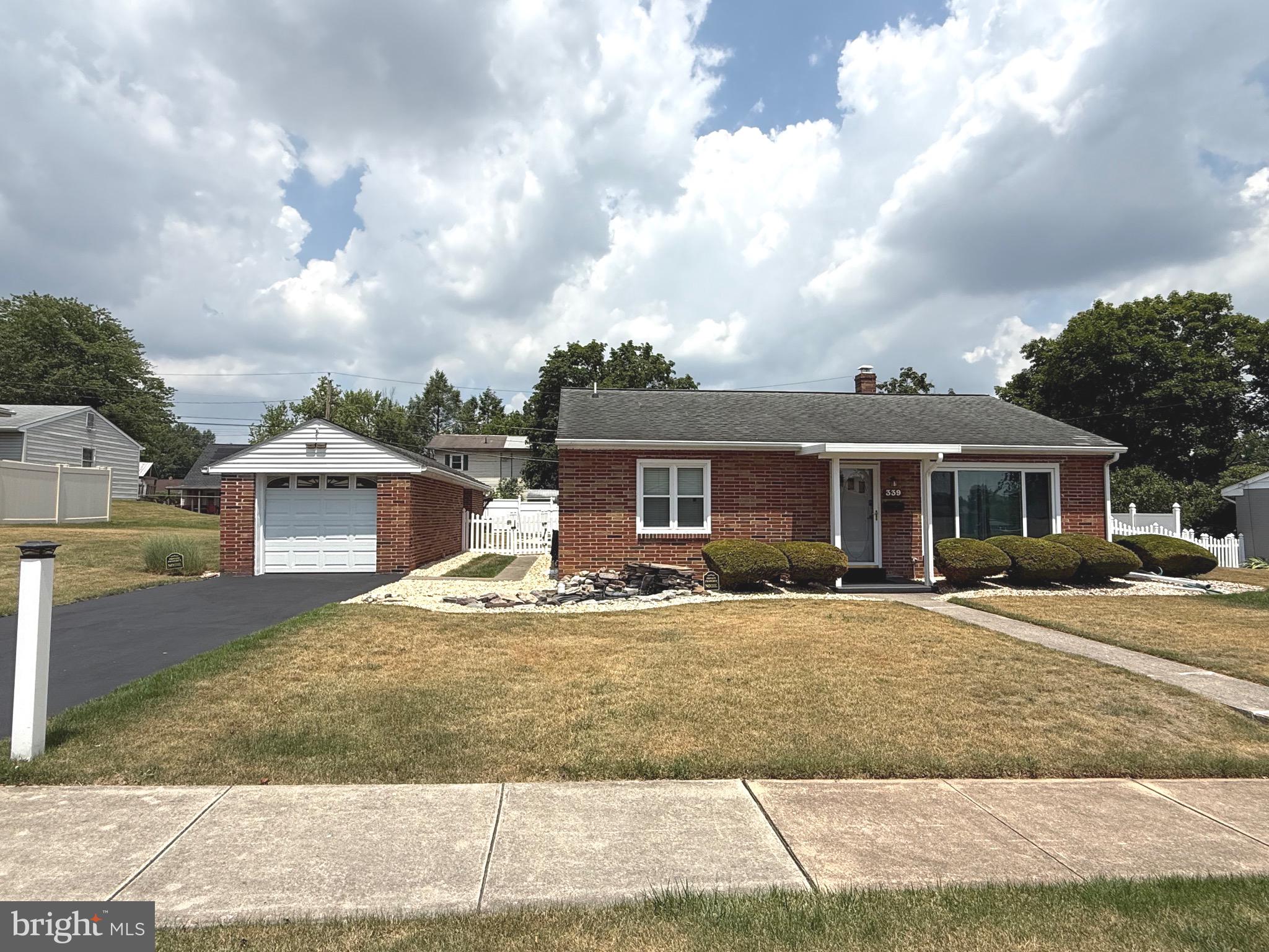 This charming 3-bedroom, 2-bathroom ranch-style home in the heart of Middletown Borough offers the perfect blend of comfort, convenience, and outdoor fun.  Here is what makes this property so special - easy, single-story living with three comfortable bedrooms and a bright, functional layout.  Kitchen has been updated with solid surface countertops, gas cooking and more!  Carpeting was installed in 2022 and just cleaned in 2026.  The great lower-level family room is perfect for movie nights, a play area, or a home office.  Keep your utility bills manageable with efficient gas heat and gas hot water heating.  New HVAC in January 2025 and the new gas water was installed March of 2025!  The newer central air unit will certainly keep you cool and so will the 3-4 foot sport pool!  Fenced backyard makes it a great, secure space for relaxation or entertaining around the pool.  Park your car or store your tools in the detached 1-car garage, which also includes an attached pool shed to neatly tuck away all your seasonal gear.  Situated in a convenient neighborhood with conveniences close by, this home offers quick and easy access to Route 283. Whether you are commuting to Harrisburg, Lancaster, or heading into Hershey for some fun, you are just minutes away from major routes.  Ready to see it for yourself? Don't miss out on this Middletown gem—schedule your tour today!