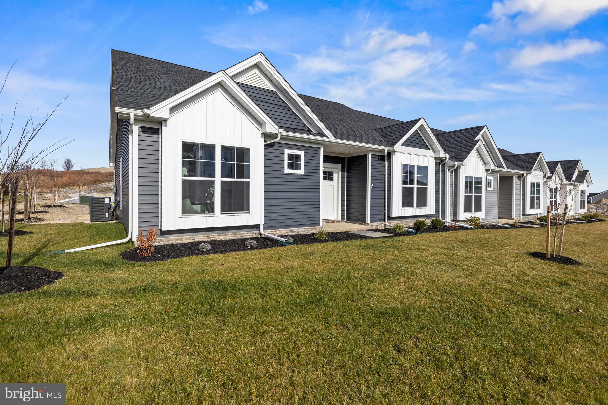 This functional, modern, one level home is move in ready now! The home boasts an open concept lifestyle including 3 bedrooms, 2 full baths with a luxury owner suite, and an oversized 2 car garage. The beautiful, bright kitchen includes an oversized island, white shaker cabinets and granite countertops. The pantry is an added bonus for plenty of additional storage. The 9' ceilings and large windows allow for lots of natural light throughout. The highlight of the home is the owner's suite which features a cathedral ceiling, walk in closet, and en suite bathroom with a step in tile shower and dual comfort height vanity. The community is nestled in the serene and scenic countryside of Hanover PA. Enjoying this low maintenance lifestyle that will give you the opportunity to explore Hanover’s varied culinary culture, abundance of shopping , community theatre, Codorus State Park offering boating, swimming, fishing and much more ! 
Build lasting relationships in a community of only 81 homes.

*special financing available - limited opportunity*