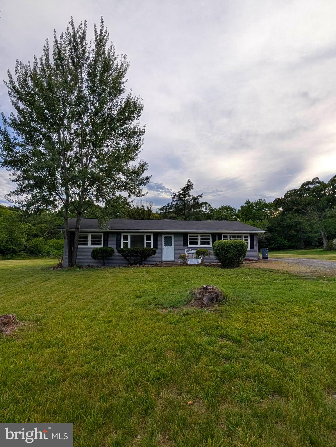 Opportunity-Three-bedroom Single Family home on 3/4-acre lot. Backs to private tree park like setting.  Hardwood floors throughout the house. NO HOA -creating buyer power. No stairs to worry about! LOCATION!  Two sheds convey. Close to almost everything- shops, 28, 29, 66, movie theaters, dining, it's all here. Plenty of room.  Call today to take a look.