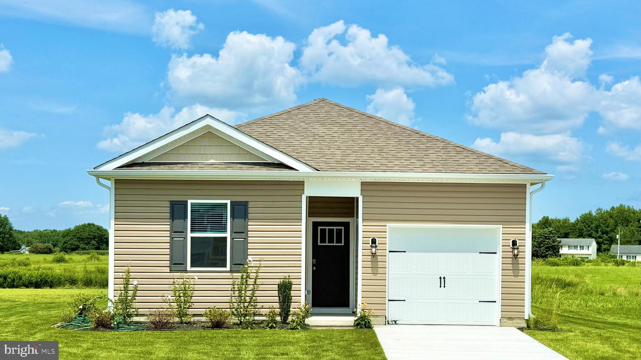 Explore 111 Hobbs Street, a new home under construction in the quaint Kinnamon Meadows community of Greensboro, MD. The Helena is an inviting 1,460 square foot cottage-style ranch home that offers four bedrooms, two bathrooms, and a one-car garage. The long, welcoming foyer of this home allows for the three guest bedrooms and guest bathroom to be separate from the living areas of the home.

The oversized great room with an abundance of natural light is open to the kitchen making an ideal space to entertain or spend time together with loved ones. The main bedroom is privately tucked away from the great room and features a walk-in closet and a private, full bathroom.

The functional kitchen offers plenty of contemporary gray cabinet space, stainless steel appliances, a sizeable island with room for seating and a pantry closet. The home’s fourth bedroom is situated away from the other bedrooms providing the opportunity for a home office, hobby room or playroom. The laundry room is nestled off the kitchen.

The included, white blinds and an innovative Smart Home® package will give you complete peace of mind living in your new home.

Pictures, artist renderings, photographs, colors, features, and sizes are for illustration purposes only and will vary from the homes as built. Image representative of plan only and may vary as built. Images are of model home and include custom design features that may not be available in other homes. Furnishings and decorative items not included with home purchase.