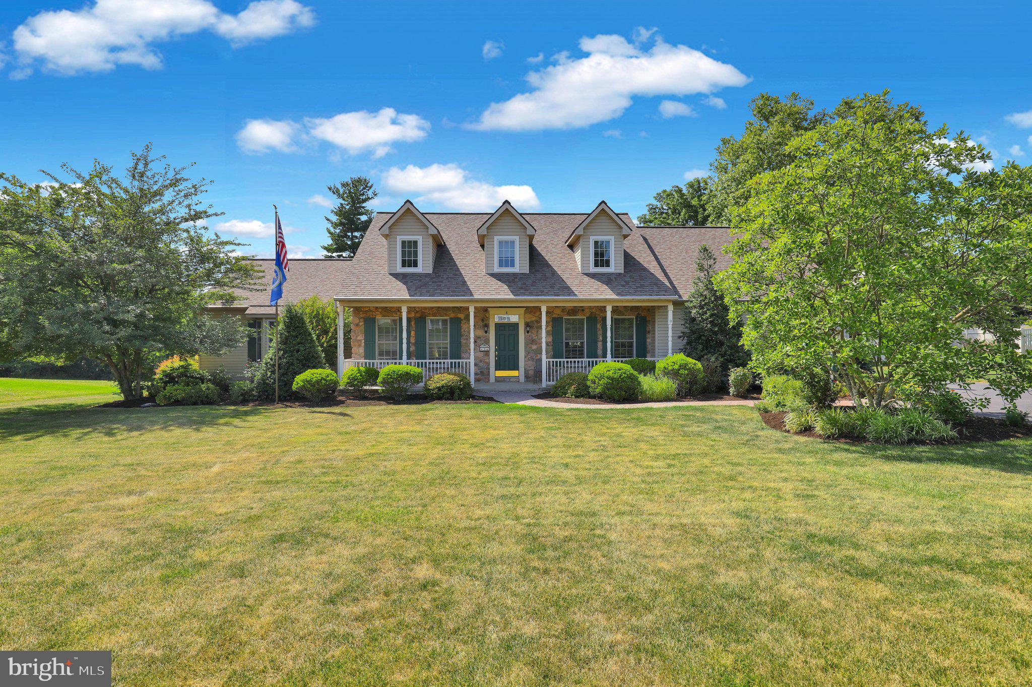 Welcome to Canterbury Place, one of Lancaster Township’s most desirable neighborhoods! This beautifully maintained, detached Cape Cod offers roughly 3,000 total square feet of versatile living space on a premium .61-acre lot.At the heart of the home is a stunning kitchen fit for a foodie. It boasts gleaming granite countertops throughout, a large center cooktop island with stool seating, and a convenient double oven that comes in handy for preparing those holiday meals! Step inside to find gleaming hardwood floors flowing throughout most of the home. The main level is designed for ultimate convenience, featuring a coveted first-floor primary suite with its own private ensuite bathroom, a large main floor laundry room, and a guest half bath. Upstairs, you will find three more generously sized bedrooms, hardwood floors, full bathroom and plenty of storage space.The home boasts 2,949 square feet of bright, above-ground living space, plus a 144-square-foot finished lower level currently optimized as a home gym. Enjoy complete peace of mind with a brand-new HVAC system installed in 2025, an active radon mitigation system, and an oversized two-car garage.Enjoy peace and privacy on your sprawling lot while hosting friends and family on the large deck. All of this while staying just minutes from Downtown Lancaster’s dining, arts, and shopping. Schedule your tour today!
