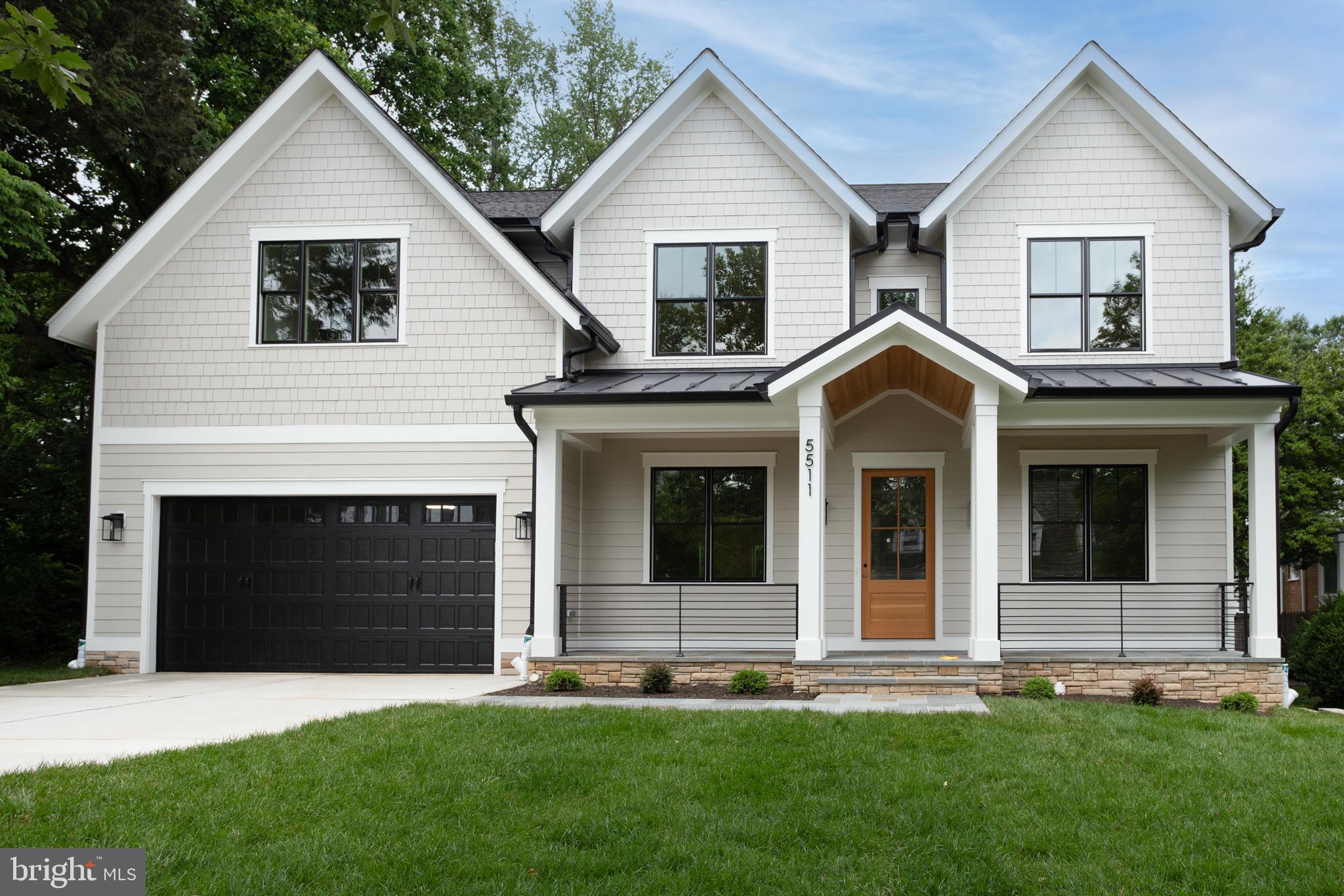 Welcome to this stunning NEW CONSTRUCTION house designed with one of The top Architect in metro area Claude Chris, Lapp, Nestled on a Picturesque Tree lined Street in the prestigious highly  Coveted Springfield neighborhood. 
This Magnificent Custom Home built by one of the highly referred and well known builder in Bethesda area for the last 15 years, is a true architectural and craftsmanship marvel.
You are stepping into this exquisite residence spans over 5000 Sqf of luxurious living space with its open floor plan, boasting Oak Hardwood floor throughout out the 2 Levels with 10' height ceiling in the main level with an In-laws suite, you will be mesmerized by impeccable craftsmanship and attention to detail. 
A sun-filled family room  with lovely fireplace surrounded by Black Marble quartz and custom built-ins making it a serene space for entertaining and relaxation.
Be ready to use your gourmet eat-in Kitchen featuring high -end Stainless Steel Thermadore appliances and a large center island with two separate sink making it a culinary haven!
The 2nd floor is home for 4 large bedrooms with 4 full Bathrooms including the primary suite and an open office area.
The primary suite invites you to a double walk-in closet following into the Luxury master bathroom with  separate washroom, heated floor system and European ceramic tile making it more a Spa-like ensuite bathroom.
And of course conveniently located laundry room equipped with washer and dryer and cabinetry completed this level, ensuring convince and practicality.
The sun-filled stairways with wide oak stairs taking you down to the lower level to continue the entertainment with chic and function bar and recreational area, with 2nd In-law suite situated in the lower level.
You can easily walk-into the fully fenced flat back yard or enjoying  summer evening in the fully screened flag stone porch and in the winter cozy up  by turning on the lovely exterior fireplace.
This beautiful house is only a short walk to the new developed Westbard Town Center Plaza featuring brand new shops and restaurant. Only minutes away from DC and Kenwood Metro Station.
Don't miss the chance to own this custom built masterpiece ,experiencing the luxury living in one of  the best neighborhood in Bethesda.
