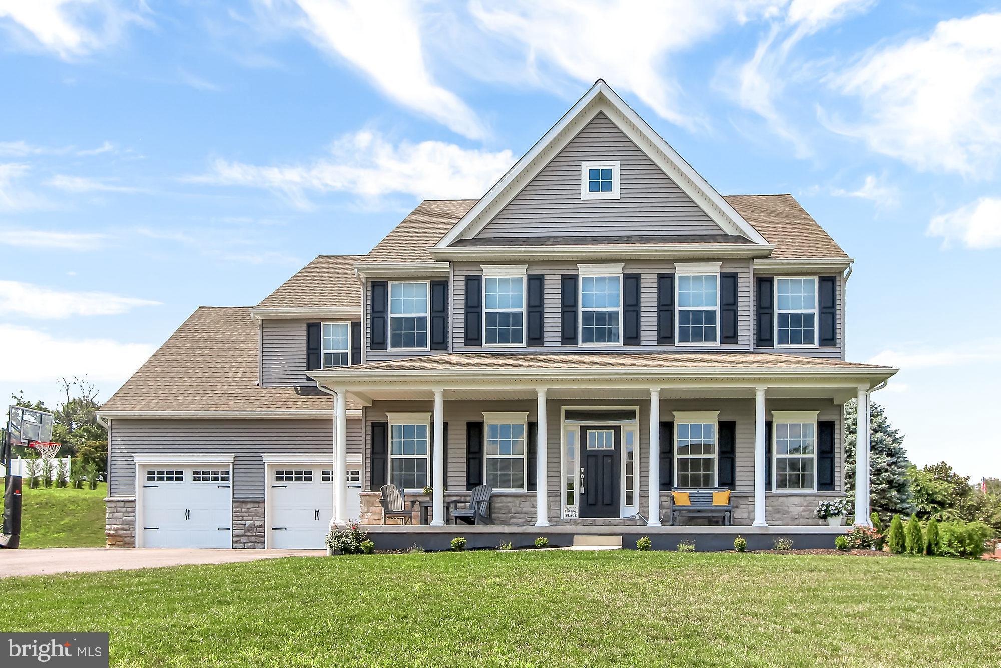 Keystone Custom Built - Oxford Vintage. This Custom Built home is located in Southern School District. Off the foyer, you'll see a private study to one side and a formal dining room with crown molding to the other. Continuing into the living space, there is a family room with fireplace and a kitchen, complete with eat-in island, quartz counter tops, subway tile, and butler pantry. Sliding glass doors lead to the spacious backyard. Upstairs, you'll find a large Owner's Suite with luxurious Venetian Bath and 2 large walk-in closets. The laundry room is located on the second floor along with 3 additional bedrooms, all with walk-in closets. 2 car garage has extra storage space.