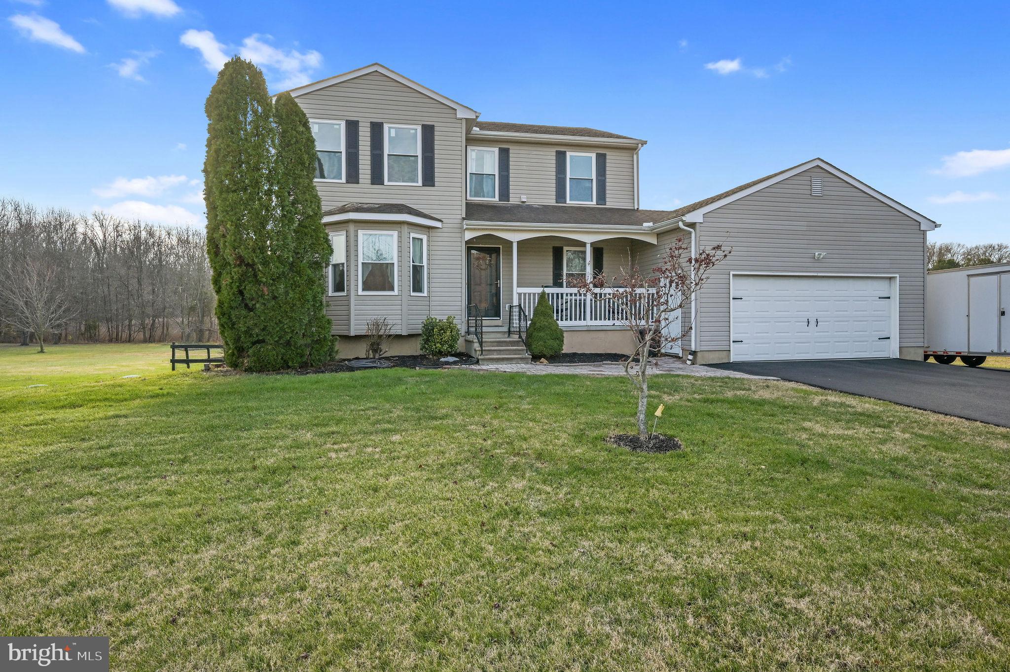 Beautiful 3-bedroom 2.5 bath home on 4.9 acres in the country. updated floors downstairs and landing upstairs. new blacktop driveway. new windows 2022 and new roof in 2012.
A new hot water heater being installed.  
 . Seller is related to the listing agent.