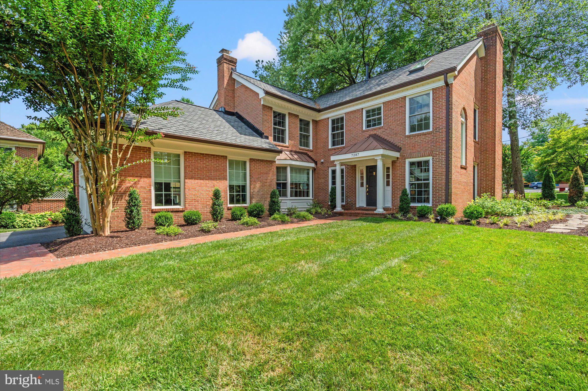 Welcome to a pristine single family home colonial in the coveted Evans Mill Pond community, situated in the prestigious Churchill, Cooper, Langley pyramid of McLean. 

Upon entering, you'll be welcomed by the gleam of hardwood floors, natural light from newer window sna skylights and the classic charm of plantation shutters. The formal dining room seamlessly connects to a tranquil backyard through new Anderson French doors, opening onto a private Trex deck. This expansive deck partially wraps around the home, offering a perfect setting for outdoor dining and entertaining, all amidst the natural beauty of the perfectly planned secret garden.

Throughout the home, sophisticated designer touches and custom window treatments enhance its elegance. The family room, adjacent to the beautifully designed kitchen, comes complete with a dining nook and cozy fireplace. The fully finished basement offers versatile spaces, including a second family room, an additional bedroom ideal for guests or an au-pair, and a space perfect for a home gym or additional living quarters.

The meticulously landscaped lawn and gardens further elevate the outdoor living oasis, creating a picturesque setting for gatherings.

Located within the Evans Mill Pond community, this home enhances your lifestyle with access to a charming pond, a gazebo, tennis courts, and a playground. The well-maintained HOA offers comprehensive lawn and garden care, including weekly summer mowing, fall leaf removal, and seasonal mulching and pruning services!

The commute to Washington, D.C. is convenient with accessible roadways and metro, while the proximity to Tysons Corner offers a vibrant array of shopping centers, restaurants, grocery stores, and attractions, making it an ideal location!

List of Extensive Improvements:

- Hardwood floors installed on the upper level (2019)
- New Anderson French doors to dining room (2019)
- New windows (2021)
- New front door and exterior paint (2022)
- New luxury vinyl plank floors in the basement (2023)
- New Trex deck (2023)
- New roof and skylights (2024)
- New hot water heater (2024)
- Extensive landscaping (2025)