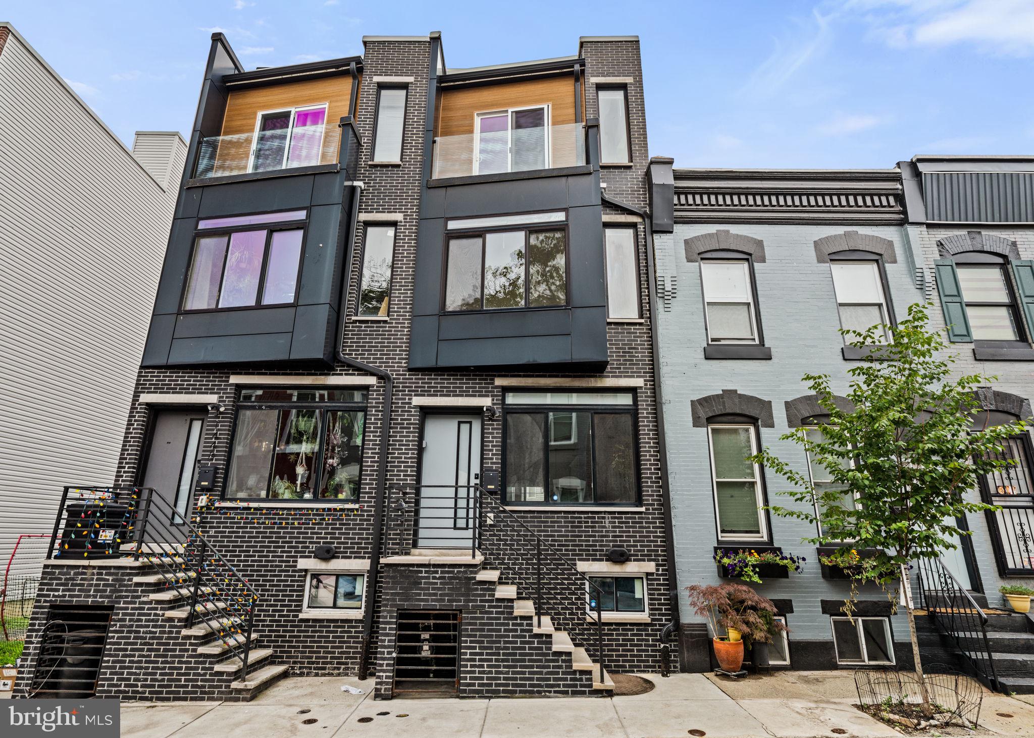 Welcome to 1450 N. Dover Street - a 4 story stunning home that you do not want to miss. This special place brings a clean, modern feel to one of Brewerytown’s quieter little blocks. Inside, wide-plank hardwood floors, crown molding throughout, modern steel railings, high ceilings, and a floating staircase with solid oak treads set the tone. Fresh paint throughout means you can move right in and make the space your own from day one. The kitchen has two-tone shaker cabinetry, Calcutta quartz waterfall counters, and a peninsula with bar seating that is ready for weeknight dinners, coffee, or just a place to take a beat.

With 4 spacious bedrooms, 3 full baths, a finished basement with porcelain tile flooring, ample outdoor space with an expansive roof deck and backyard patio, there is room to spread out without making the house feel like a true oasis. Additionally, the third-floor primary suite has its own front-facing glass balcony—a perfect spot to catch some air before the day gets moving. All of this on a quaint Brewerytown street close to the neighborhood’s restaurants, parks, and easy routes into Center City. Make your apt today!