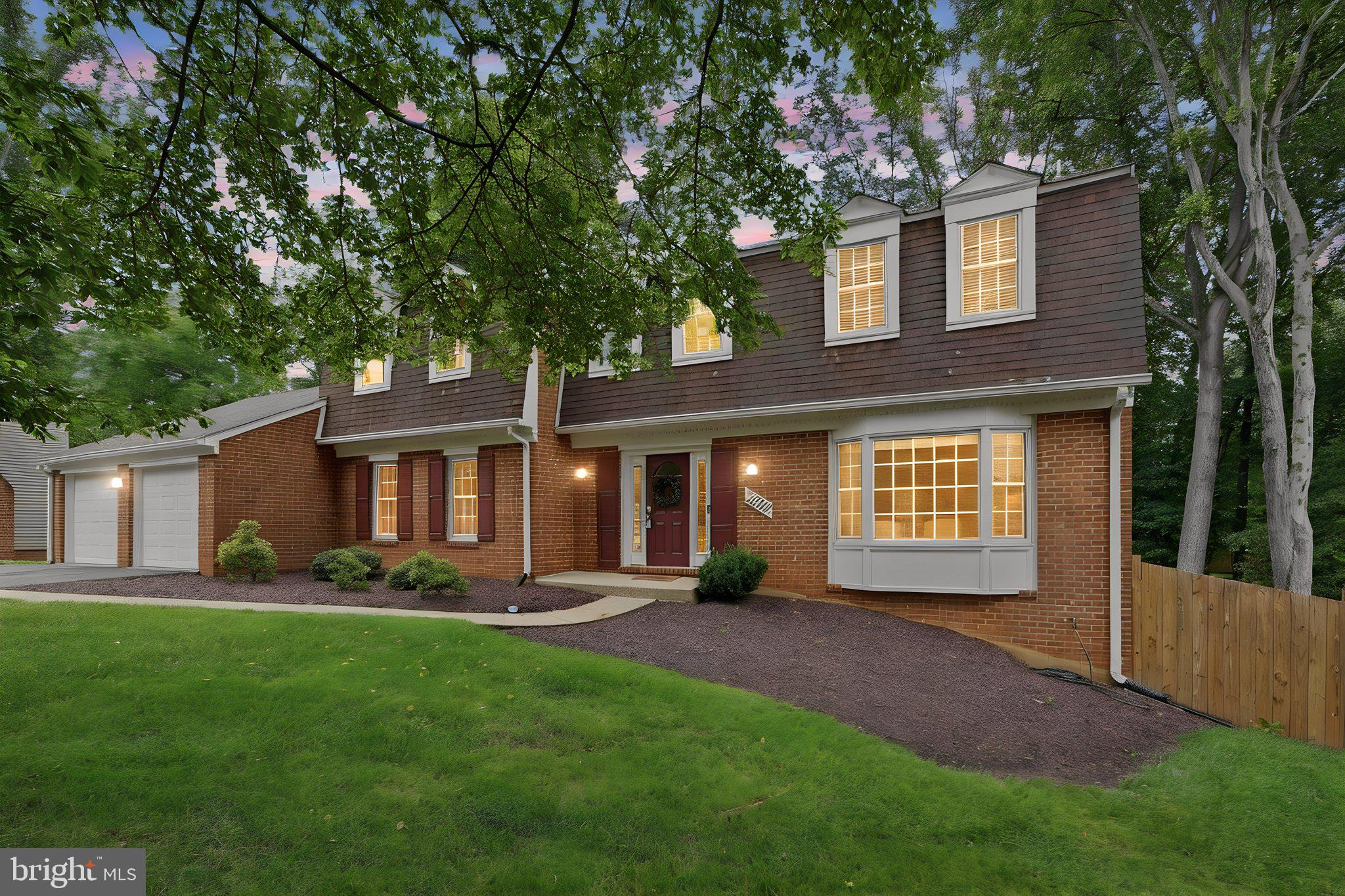 A perfect 10! This is the one you've been waiting for—beautifully updated, exceptionally spacious, and ideally located with an incredible fenced backyard that truly sets it apart. This is definitely a home that says 2026!!

Extensively renovated in 2019, major improvements included new windows, garage doors, rich walnut hardwood floors, and elegant iron staircase balusters. Since 2024, even more impressive enhancements have been added, including a fully fenced rear yard, a new deck, screened porch, and a stunning stone patio with an outdoor fireplace, creating the ultimate space for entertaining and relaxing.

The bright, eat-in kitchen features timeless white shaker cabinetry, a charming bay window, stainless steel appliances,  beautiful backsplash, and abundant workspace. Thoughtfully updated lighting throughout the home adds warmth and style.

The generous room sizes are rarely found today and feel even more expansive thanks to multiple bay windows. The main level offers a welcoming foyer, spacious living and dining rooms, a large family room with a fireplace, an inviting kitchen, mudroom/laundry room, and a convenient powder room.

Upstairs you'll find four exceptionally spacious bedrooms, including a luxurious primary suite with an extraordinary feature—dual private bathrooms, providing unmatched comfort and convenience. The total renovations in the bathrooms will definitely appeal.

The finished walkout lower level offers outstanding flexibility with a large recreation room featuring a whitewashed brick fireplace, wet bar, engineered flooring, a full bath, and an oversized room with an egress window and door—ideal as a home gym, guest suite, office, hobby room, or potential fifth bedroom.

The backyard is a true showstopper, offering plenty of room for play, entertaining, or simply unwinding in your own private retreat. And did I mention the Screened porch?? Its an absolute delight!!

Ideally situated near Metro, Reston Town Center, Dulles International Airport, Reston Hospital Center, Wegmans, countless shopping and dining options, and major commuter routes, this home enjoys an exceptional location in the highly desirable Dulles Tech Corridor. This remarkable property truly checks every box! (See Floorplans in Photos)