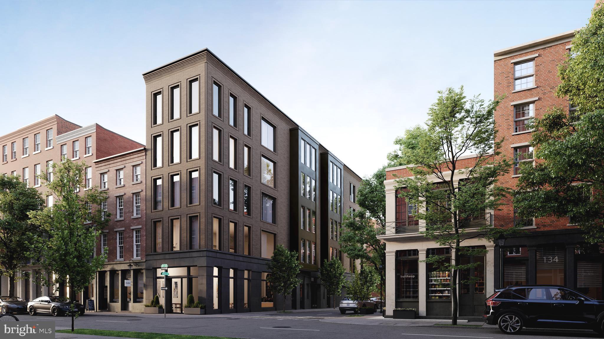130 N 3rd Street will be a newly constructed boutique condo building tucked away in the historic section of Old City. Unit 2 is thoughtfully designed three bedroom, two and a half bathroom home featuring fantastic ceiling heights and also includes refined finishes and modern, energy-efficient construction throughout. The residence will showcase stunning Porcelanosa finishes throughout from kitchen to bathroom packages. The kitchen is also paired with a full Thermador appliance package, delivering a clean, elevated aesthetic anchored by quality craftsmanship. High-efficiency utilities and energy-conscious building practices will provide both comfort and long-term value. The large primary bedroom will include huge walk in closets and the primary bathroom will have heated floors, adding an extra layer of everyday luxury. A private balcony is an added bonus, looking out onto quiet Loxley Street. The true perk is the GARAGE parking and includes the option to upgrade to a lift system for an additional vehicle. Customization opportunities are available, allowing buyers to personalize select finishes and details prior to completion. Additional highlights include a 10-year tax abatement and builder warranty. An exceptional opportunity to secure new construction with premium finishes and parking in one of Philadelphia’s most desirable and established neighborhoods.
