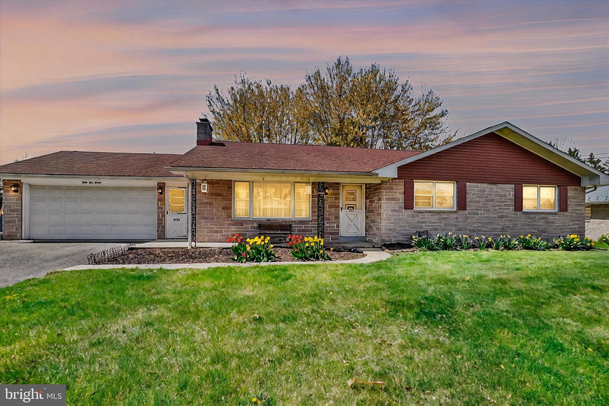 Charming Rancher on a Spacious Flat Lot - Discover this well maintained ranch-style home featuring a spacious and flat lot, perfect for outdoor activities.  Inside, you'll find beautiful hardwood floors throughout the main living areas, creating a warm and inviting atmosphere.  
The large eat-in kitchen offers plenty of space for family gatherings and meal preparation, including a move-able island.  Right off the kitchen is a large and convenient laundry and mud room.  Additional highlights include a sizable garage for parking and storage, as well as an enclosed patio - ideal for relaxing and entertaining your guests year-round.  
The expansive basement offers versatile living options with a den, office, full bathroom, kitchenette, a canning room, and a generous storage room.  
Don't miss the opportunity to make this wonderful rancher your new home!