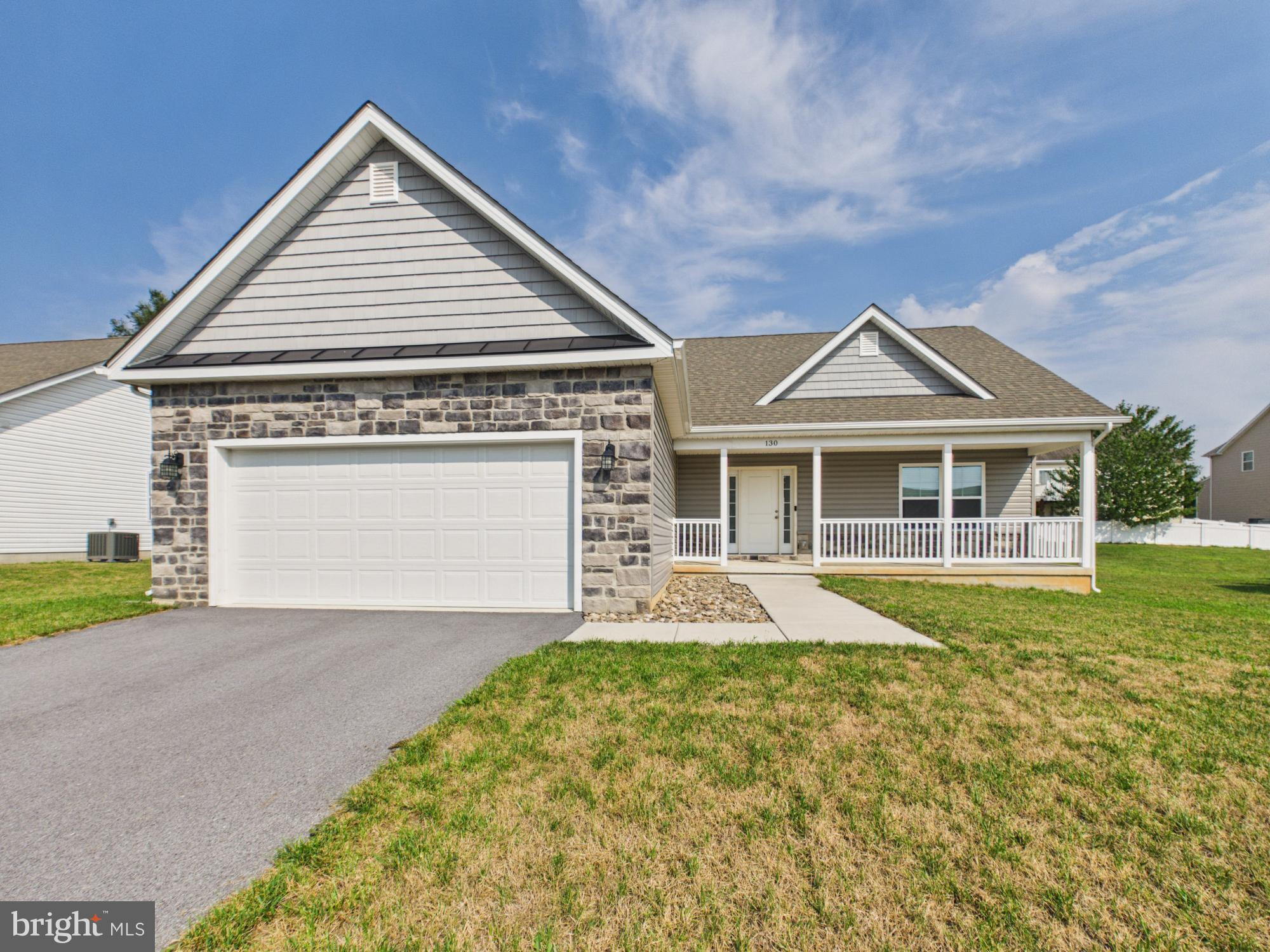 Coming soon - Active 7/27/2026

Welcome home to 130 Constellation Road in the desirable Stoney Ridge community of Inwood, West Virginia! This charming ranch-style home offers the perfect blend of comfort, convenience, and modern living.

Step inside and discover a bright, welcoming floor plan featuring 3 spacious bedrooms and 2 full bathrooms, all thoughtfully designed for easy one-level living. The cozy living areas provide the perfect setting for relaxing evenings or gathering with family and friends, while the well-appointed kitchen offers plenty of space for preparing your favorite meals.

Enjoy the warmth and character of the home's fireplace, creating a cozy focal point for chilly evenings. Outside, the level yard offers space for outdoor entertaining, gardening, play, or simply enjoying the beautiful West Virginia seasons.

Located in a growing community with convenient access to shopping, dining, schools, and major commuter routes, this home combines small-town charm with everyday convenience. Whether you're a first-time homebuyer, looking to downsize, or searching for a move-in-ready home, 130 Constellation Road is a wonderful opportunity to enjoy comfortable living in a fantastic location.

Come see all that this delightful property has to offer and make it your next place to call home!