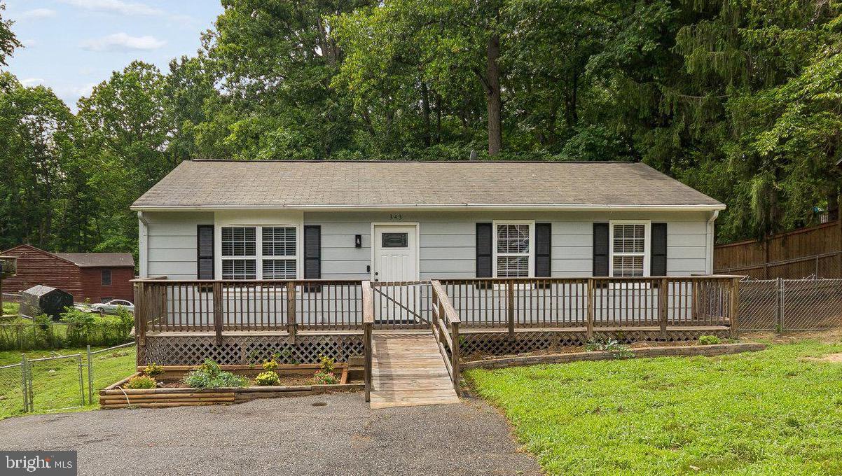 Welcome home to this maintained 3-bedroom, 1-bath rambler offering comfortable one-level living in an established neighborhood with no HOA. Thoughtfully designed with a mobility-friendly front porch.
Inside, you'll find Lvp flooring throughout the public areas and carpet in the bedrooms. The kitchen featuring stainless steel appliances  and a charming kitchen window overlooks the backyard, filling the space with natural light while providing a peaceful view.  Just off the kitchen is the  dining area and laundry with shelving which provide some extra space for pantry items. 
Step outside to enjoy the spacious, fully fenced backyard where mature trees create a shaded, low-maintenance outdoor retreat. Whether you're entertaining, gardening, or simply relaxing, this backyard offers plenty of room to enjoy.
Conveniently located just minutes from Route 3, shopping, dining, and everyday amenities, this home combines comfort with an excellent location. Perfect for first-time homebuyers, someone downsizing,  anyone seeking easy one-level living, this charming rambler is ready to welcome its next owner.