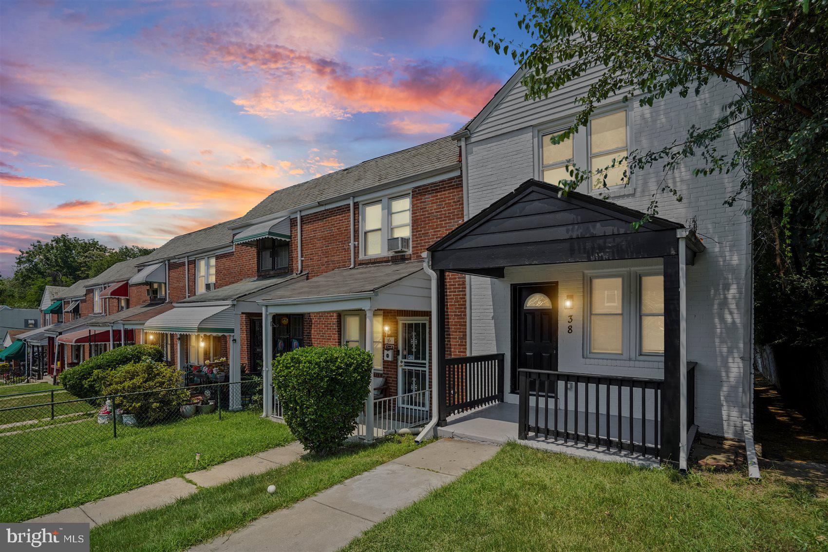 Welcome to 38 N Monastery Avenue, a beautifully renovated corner home offering modern style, abundant natural light, and a thoughtfully designed open floor plan. From the moment you step inside, you'll appreciate the light luxury vinyl plank flooring that flows seamlessly throughout the home, creating a bright and inviting atmosphere.

The spacious main level is perfect for both everyday living and entertaining, featuring a cozy electric fireplace and a convenient half bath for guests. The stunning gourmet kitchen is the heart of the home, showcasing a large  island with elegant waterfall countertops, stainless steel appliances, ample cabinetry, and generous prep space for cooking and gathering.

Step outside to enjoy the spacious backyard, offering endless possibilities for outdoor entertaining, gardening, or simply relaxing.

Upstairs, you'll find three generously sized bedrooms filled with natural sunlight. The spacious primary bedroom features direct access to a Jack-and-Jill bathroom, while the additional bedrooms provide flexibility for family, guests, or a home office.

The fully finished lower level expands your living space with an additional bedroom, a full bathroom, and a large open area that can easily serve as a family room, recreation room, home gym, office, or media room.

Conveniently located near shopping, dining, parks, major commuter routes, and everything Baltimore has to offer, this move-in-ready home combines modern finishes, functional living spaces, and exceptional value.