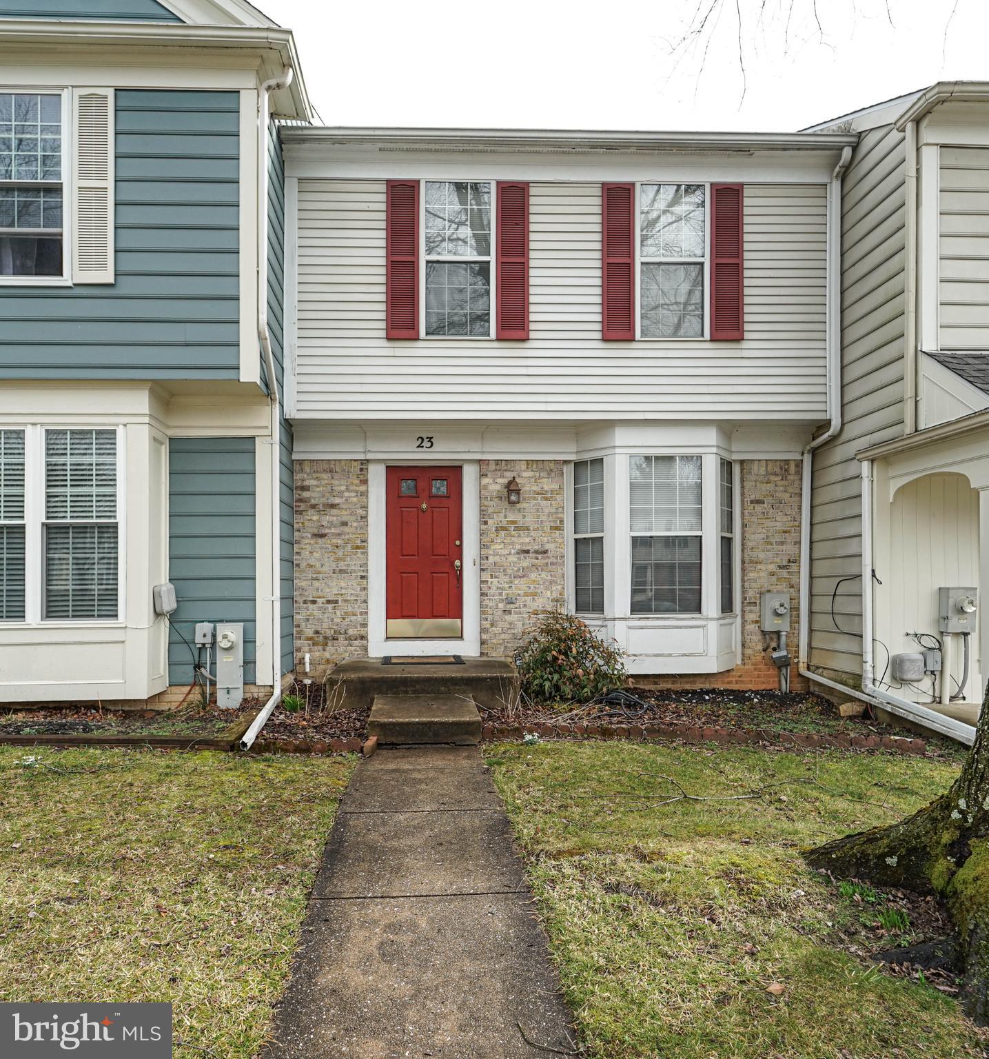 All offers, best and final, due by 5pm on Thursday.   Rarely available townhouse in the highly desirable Pleasant Hills community! This spacious home offers three finished levels of comfortable living, featuring 3 bedrooms and 2.5 bathrooms designed for both functionality and style.
The main level includes an eat-in kitchen with stainless steel appliances, perfect for everyday meals or entertaining. Upstairs, the primary suite boasts a vaulted ceiling, creating a bright and airy retreat. Two additional bedrooms and a full bath complete the upper level.
The finished lower level provides excellent additional living space and features a walkout to a private patio, ideal for relaxing or hosting guests. Step outside to enjoy the fenced yard, offering both privacy and room to unwind.
Additional highlights include a recently upgraded HVAC system, providing comfort and efficiency year-round.
Conveniently located with easy access to major highways, restaurants, and shopping, this home combines location, space, and value in one exceptional opportunity.