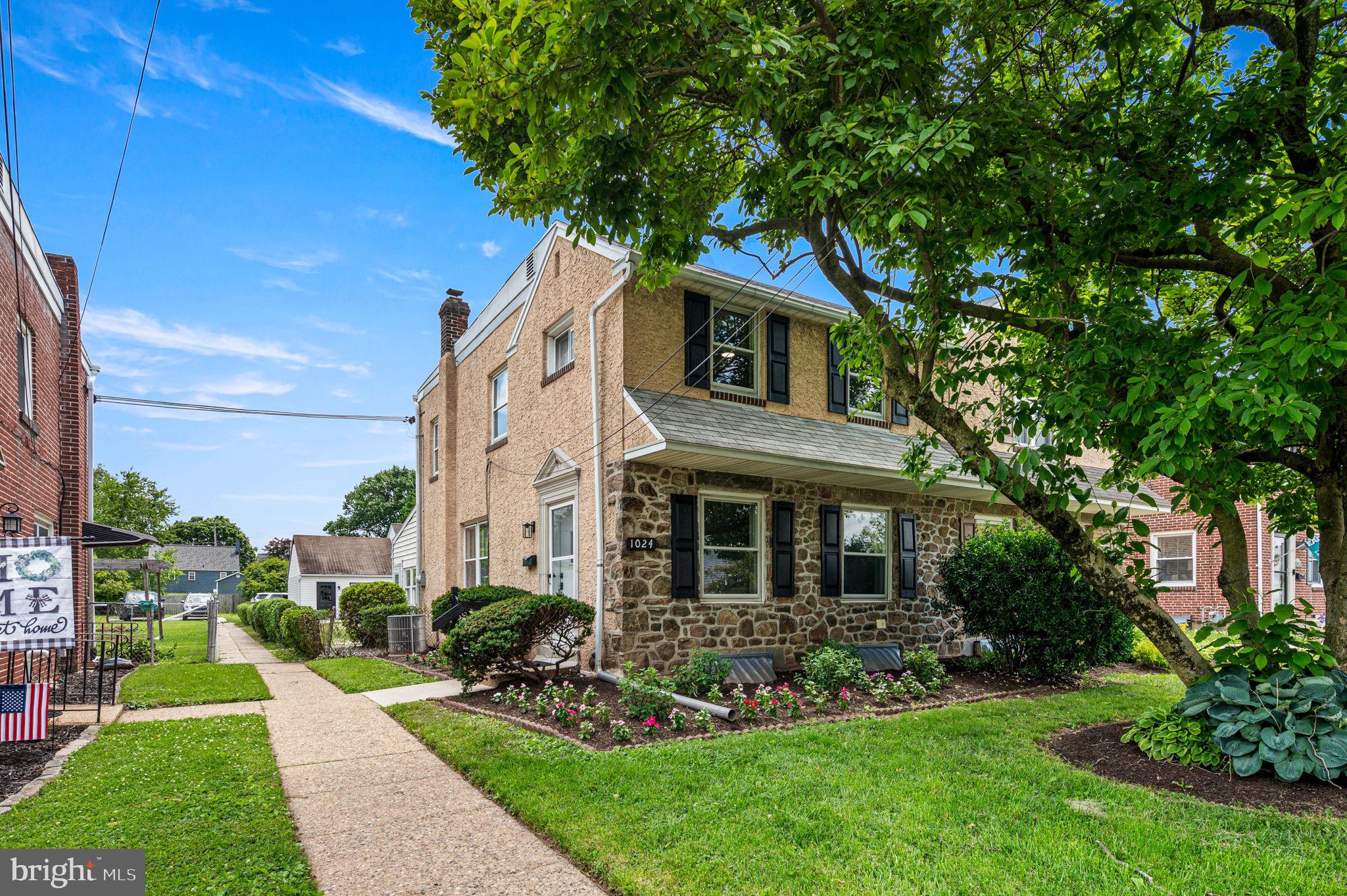 Welcome to 1024 W. Bridge Street! A beautifully renovated twin home in desirable Phoenixville Borough offering the perfect blend of charm, modern updates, and thoughtful outdoor living spaces. This 3-bedroom, 1-bath residence features a newly transformed  kitchen, with new cabinetry, countertops, back splash, tile flooring and appliances, creating a stylish and functional space for cooking and entertaining.  Refinished hardwood floors throughout, creating a warm and inviting feel from the moment you enter. The updated interior offers bright, comfortable living spaces ideal for both everyday living and entertaining. A standout feature of this home is the  four-season porch, complete with heating and air conditioning—providing year-round flexibility as a cozy lounge, office, or additional entertaining space. Upstairs, find 3 well appointed bedrooms, with ample closet space and a full bath. The hallway includes a convenient hall closet for additional storage. Each bedroom features new carpet, fresh paint creating bright comfortable spaces ready for your personal touch. The unfinished basement has been freshly painted, creating a bright, clean space that offers excellent storage potential and flexibility for future use. A dedicated laundry area adds everyday convenience. Step outside to enjoy the newly installed paver patio, perfect for outdoor dining, gatherings, or relaxing evenings in your private fenced in backyard retreat. The spacious yard offers plenty of room for gardening, play, or future enhancements. A detached garage adds convenient off-street parking and additional overhead storage. Other updates included: Electrical, plumbing, fresh new paint throughout and refreshed landscaping. Located just minutes from downtown Phoenixville, this home offers easy access to restaurants, shops, breweries, parks, and community events. Move-in ready and thoughtfully upgraded, this property delivers comfort, convenience, and lifestyle in one of Chester County’s most sought-after locations. Don't miss your opportunity to own this beauty! Showings begin Thursday June 11th!