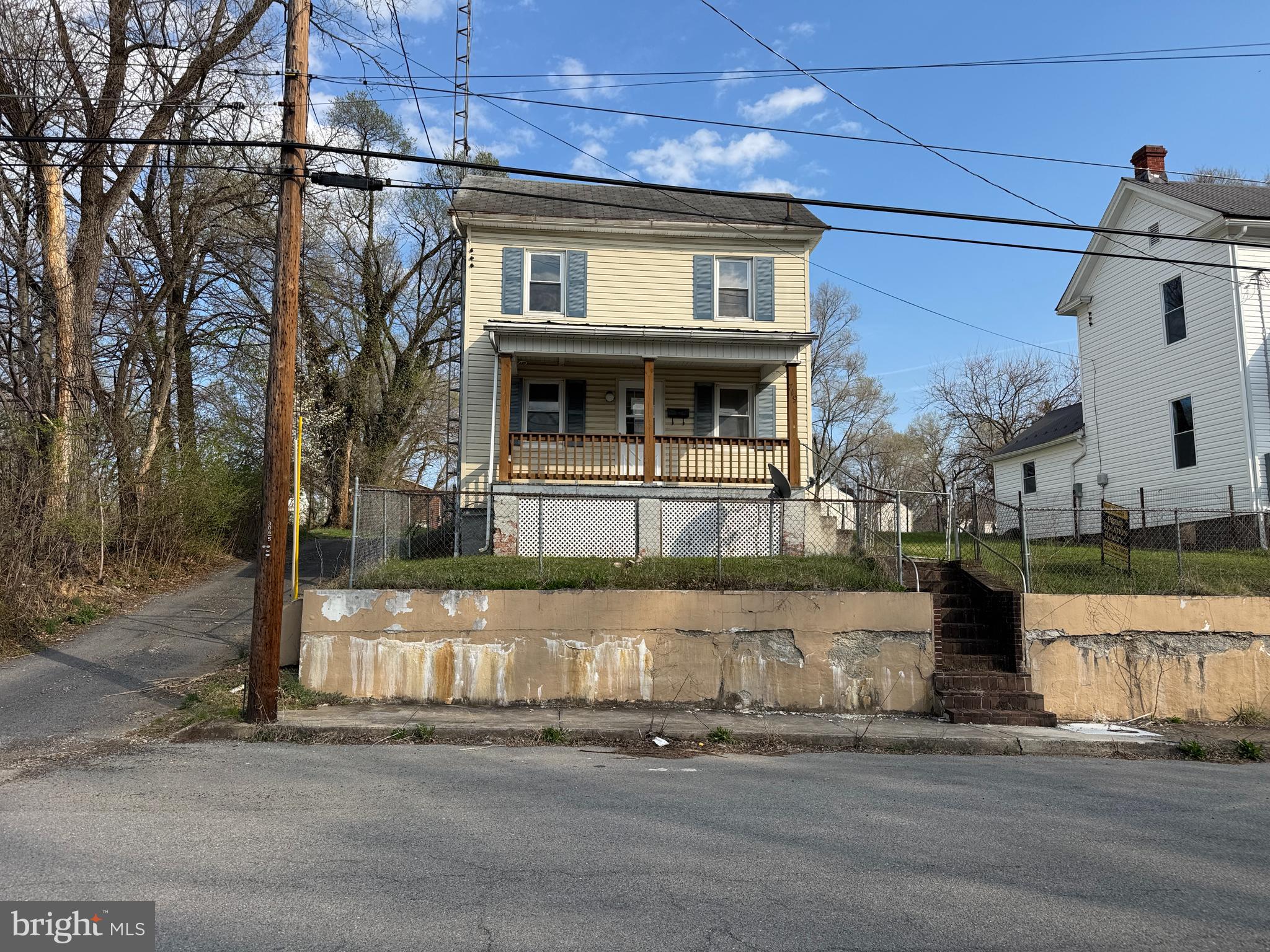 Opportunity awaits with this two-story home located within the City of Martinsburg. Offering 2 bedrooms and 1 full bath, the home provides approximately 1,120 square feet of living space and sits on a spacious 0.21-acre lot, offering plenty of outdoor space for gardening, recreation, or future improvements.

The home features a traditional floor plan with comfortable living areas and natural light throughout. Public water and sewer service the property, and the in-town location allows convenient access to local shopping, dining, parks, and major commuter routes.

With its manageable size and generous yard, this property presents a great opportunity for buyers looking to personalize a home, investors seeking a rental property, or those looking for a project with potential in the Martinsburg area.

Information is believed to be accurate but is not guaranteed. Buyers and their agents should perform their own due diligence and verify all information, including but not limited to square footage, lot size, utilities, zoning, and property condition.
This property is subject to a 5-Day First Look Period. Seller will negotiate ALL offers after the period expires.