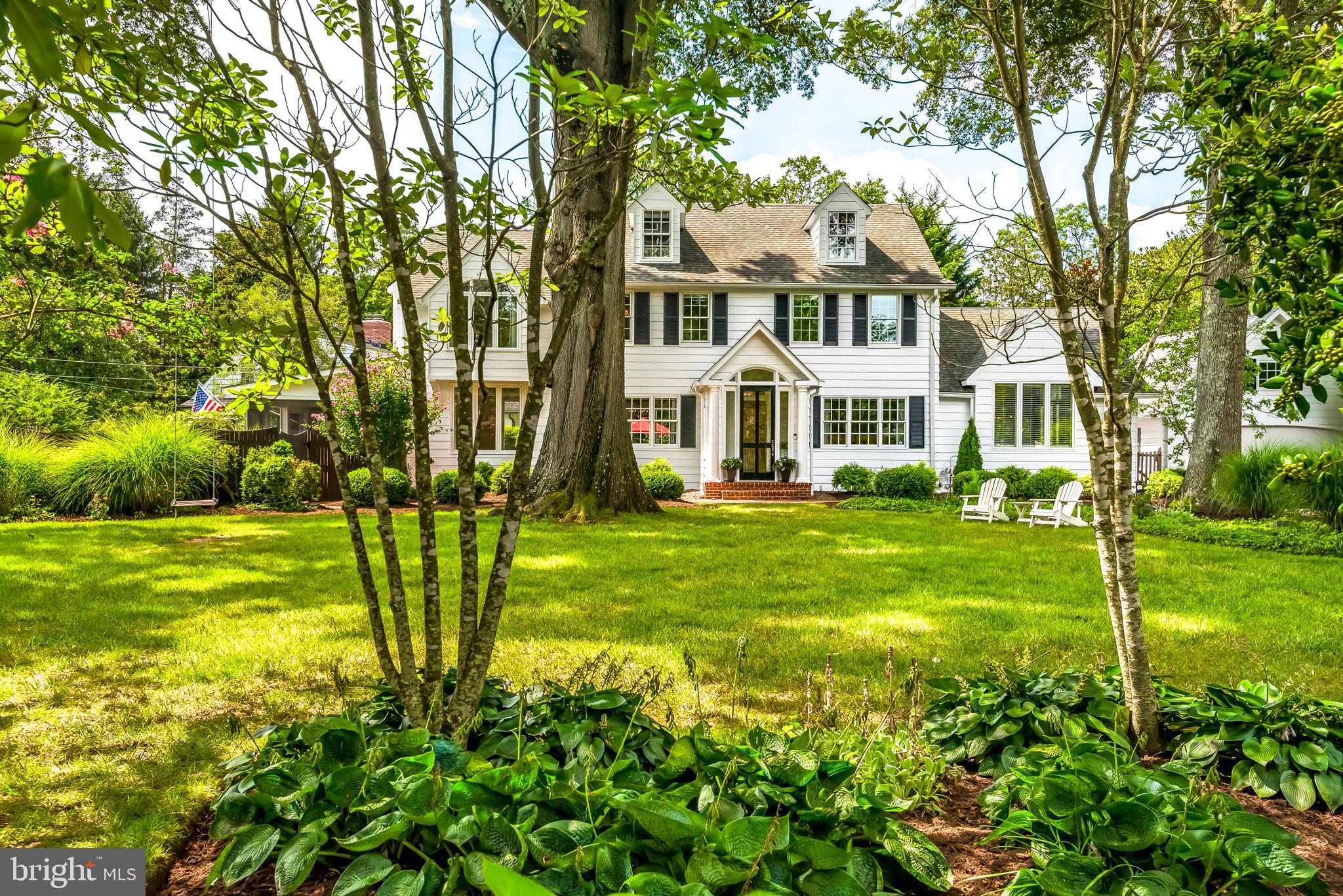 One of the most picturesque homes in Annapolis....lovely Colonial with a saltwater pool, located in the water privileged community of Wardour. Lovely lines and appointments, gracious entrance, wood flooring, light filled spaces, and conveniently located to downtown Annapolis and all roads leading out of town. Treat yourself and visit this 4 bedroom, 4.5 bathroom home with a first floor office, gourmet kitchen with family room and breakfast room....by the way the kitchen has a beautiful marble island with great work space and stainless appliances...so convenient to the 2 car detached garage. Family room has a fireplace and plenty of seating. Bonus room off of the poolside screened in porch is flex space. The pool is beautiful and the screened in porch with motorized screens makes this space really indoor/outdoor....depends on the weather. This lovely home is move in ready.....don't miss it.
