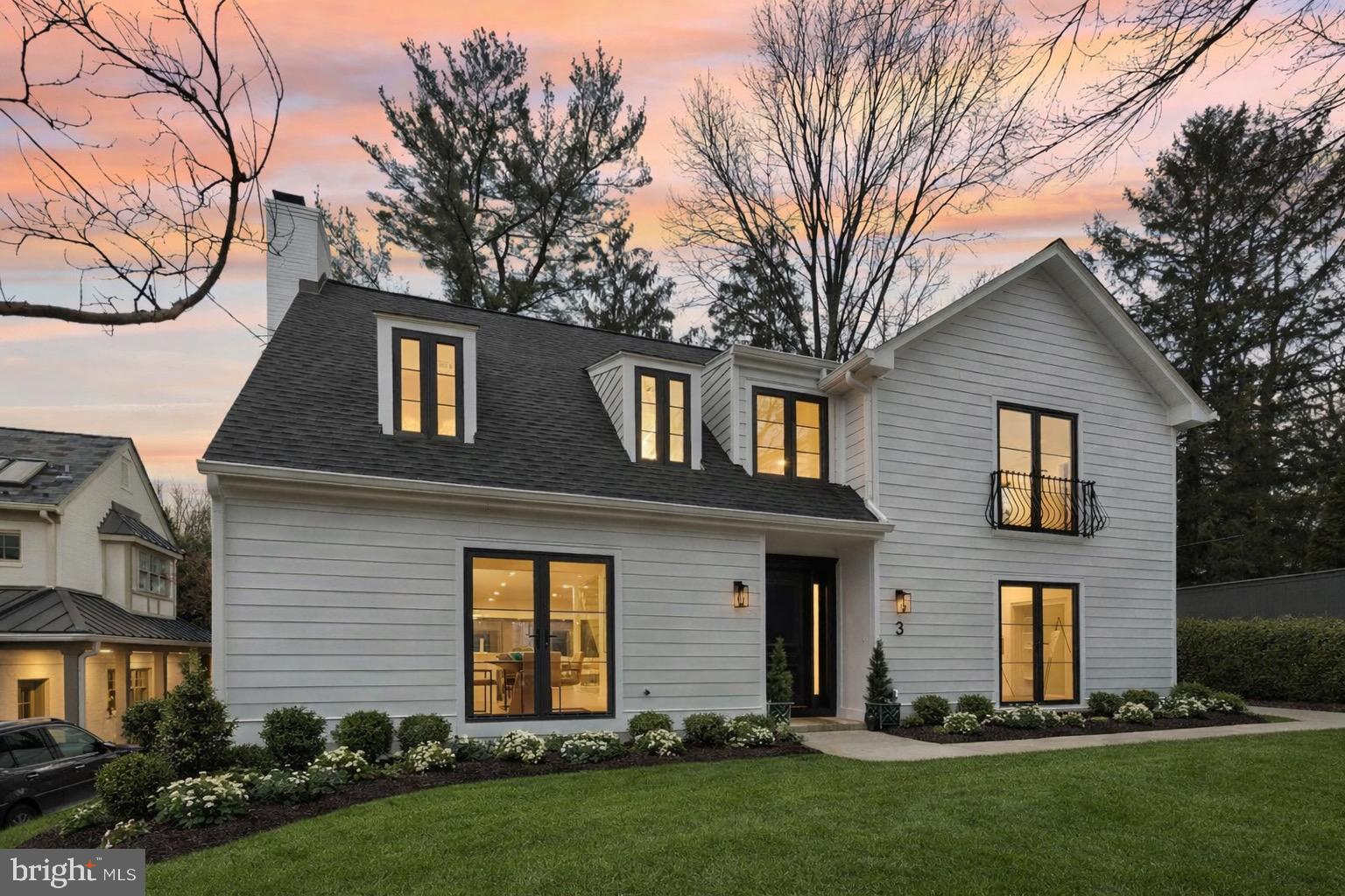 Where Timeless Elegance Meets Modern Living!
This exceptional Chevy Chase residence has been completely reimagined and renovated down to the studs, delivering a stunning, thoughtfully designed home that blends classic sophistication with contemporary comfort.
From the moment you step inside, you’ll appreciate the seamless, open floor plan and beautifully integrated indoor-outdoor living spaces that create a truly magical atmosphere. Every detail has been carefully considered – no element has been overlooked.
At the heart of the home is a gourmet chef’s kitchen, featuring top-of-the-line appliances, quartz countertops and backsplash, soft-close cabinetry, and a spacious walk-in pantry. A cozy breakfast nook provides the perfect spot for morning coffee, while the large island offers additional seating and serves as a natural gathering place. The kitchen flows effortlessly into the dining and living areas, creating a light, airy environment ideal for entertaining or everyday living.
Tucked behind decorative accent walls, a private home office and a first-floor bedroom with en-suite bath offer convenience, comfort, and flexibility for modern lifestyles.
Upstairs, the luxurious primary suite is a true retreat, complete with a gas fireplace, expansive walk-in closets, and a spa-inspired bath designed for relaxation. Three additional en-suite bedrooms and a well-appointed laundry room complete the upper level.
The fully finished lower level offers the perfect space for movies, games, or quiet downtime. An additional bedroom and full bath round out this level, making it ideal for guests or extended family.
This is more than just a home – it’s a lifestyle. Come experience the elegance and comfort of 3 Alden Lane for yourself.