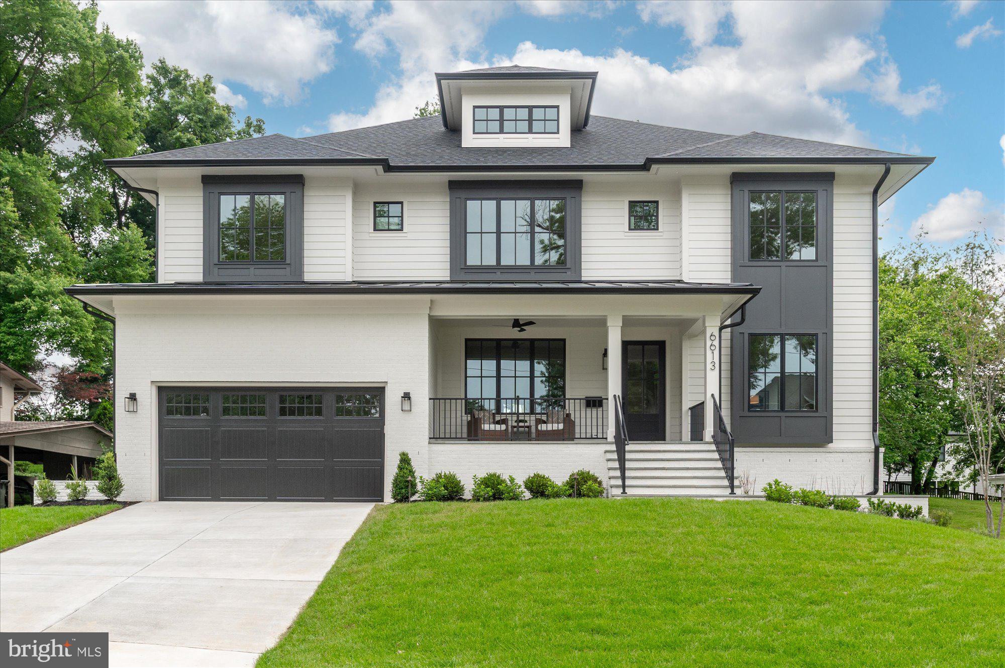 Finished and ready to move in! M-R Custom Homes presents this beautiful new custom home on a quiet street in McLean. This home has all of the bells and whistles - featuring 7 bedrooms, 7 full bathrooms, and two powder rooms with 7,859 square feet of finished living space on four levels and beautiful seven-inch white oak hardwood floors throughout the main and upper levels. The main level includes 10ft ceilings, and a beautiful gourmet kitchen with custom inset maple cabinetry, 2.5" quartz countertops, 48" paneled Subzero refrigerator, 48" Wolf gas range, two paneled Bosch dishwashers, and a built-in Wolf microwave. The kitchen opens to spacious great room with shiplap ceiling and a 42-inch gas fireplace with tile surround, wood mantle, and flanking built-ins . Through the butler's pantry is an elegant formal dining room with abundant natural light. A large flagstone screened porch with skylights, heaters, and speakers provides an amazing outdoor living space overlooking the backyard. A private study/en-suite bedroom, casual family dining area, a mud room with built-ins, and an attached two-car garage complete the main level living spaces. The upper level is highlighted by a luxurious primary suite with dual walk-in closets with built-ins, and a coffee bar with custom cabinetry, quartz counter-tops, and beverage refrigerator. The spa-like primary bathroom features heated floors, double vanities, stand-alone soaking tub, and heavy glass enclosed shower. The 3rd floor loft offers 637 finished square feet of additional living space with an en-suite bedroom and a large common area. The walk-up lower level includes a spacious recreation room with wet bar, a flex room, an exercise room with rubber flooring and a bedroom with full bathroom. The 15,064 square foot lot is gently sloping and professionally landscaped with outdoor lighting and irrigation system. This home has a built-in elevator shaft for future conversion. The paved bike path at the end of Byrnes Drive leads directly to Kent Garden Elementary School for an easy morning walk to school. Convenient to Chesterbrook Shopping Center, Chesterbrook Swim and Tennis Club, Kent Gardens Park and much more.