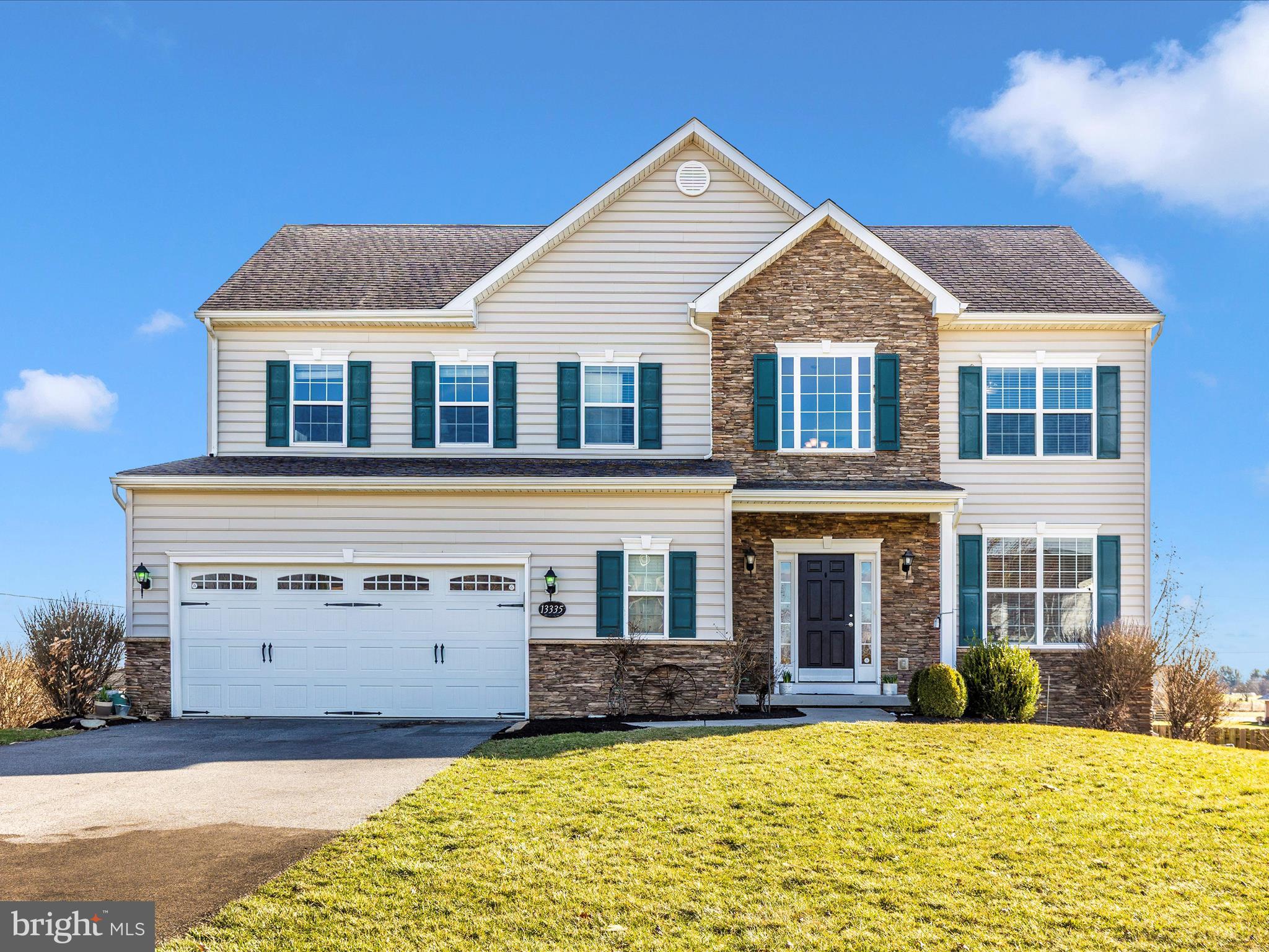 HIGHEST & BEST OFFER DUE BY SATURDAY 4/5 4:00. Colonial in sought after Elmwood Farm development in Williamsport. This home features 9' ceilings on the first floor, hardwood flooring in the living room,  formal dining room,  family room with fireplace, eat in kitchen with stainless steel appliances, granite countertops and doors to deck overlooking a beautiful  fenced yard and 18x36 in-ground salt water pool (new install 2024). The upper level offers a large primary bedroom with vaulted ceilings and en-suite bathroom, 3 more bedrooms and jack/jill bathroom. Unfinished basement, patio, 2 car garage and lots more!