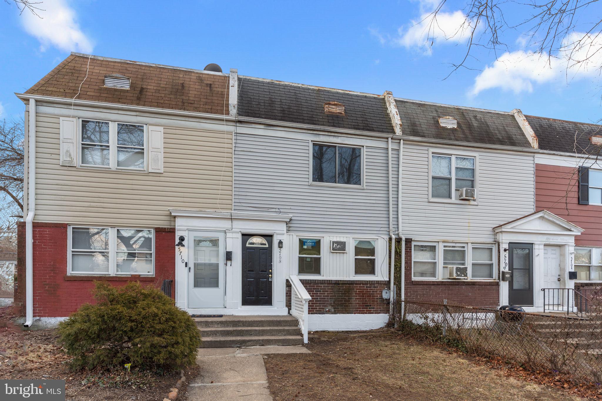 INVESTOR ALERT! Townhome in Lower Bucks County priced under $200K!!!!! Low taxes of $1293, income producing property to add to or start your rental portfolio, or for those buyers on a budget, LOOK NO FURTHER.  First floor features new laminate flooring and fresh paint throughout living/dining area with ceiling fan and built in wall AC.  The newly painted galley kitchen features 42" oak cabinets, ceramic tile countertop, gas range and refrigerator.  Laundry/mechanics room off of kitchen has washer/dryer hookup with door to rear parking.  Newly  carpeted stairway to second floor which features main bedroom with fresh paint and new wall to wall carpet.  Second bedroom with fresh paint & newer laminate floor.  Freshly painted full hall bath with tub/shower enclosure.   Exterior features front brick and vinyl siding and vinyl siding on rear and replaced windows and replaced exterior doors.  Extras include gas forced air heat and gas hot water heater, 100 amp circuit breaker system.  Additional off alley parking in rear.  Convenient to major roads,(I-95 and PA/NJ turnpikes) local highways,  NJ bridges, train stations, schools and shopping. Available for quick settlement! If you're looking for a lower priced home you can move right into, look no further.