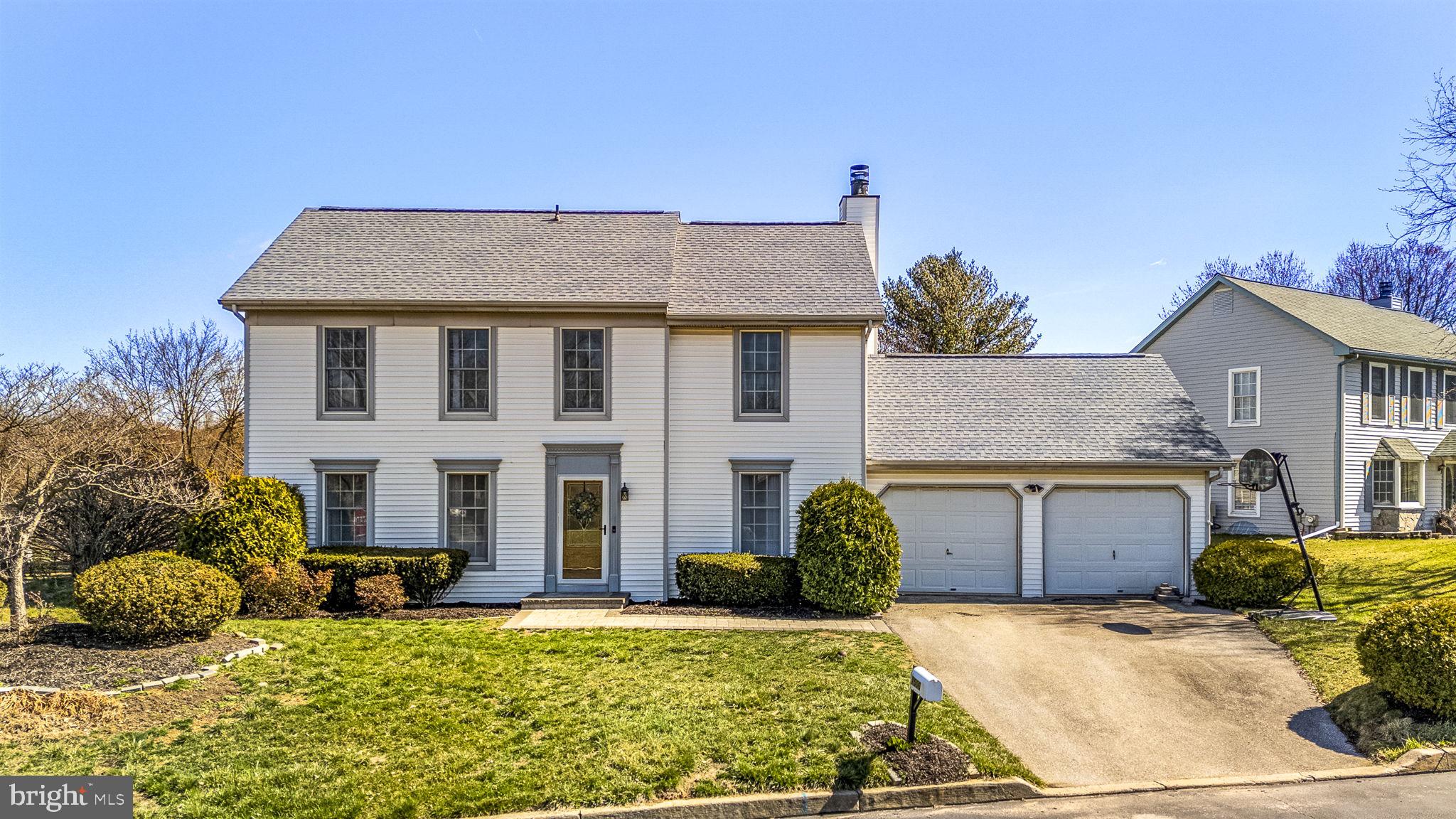 Welcome to 1506 Cardiff Terrace! This beautiful Colonial-style home is located on a corner lot in the highly desirable community of Indian King and West Chester Area School District! Step into the inviting entryway featuring updated flooring that spreads throughout the main floor. The formal living room offers large windows bathing the room in sunlight. Host large or small gatherings in the formal dining room featuring custom woodwork. Enjoy preparing your meals in the bright kitchen featuring an abundance of cabinet space, updated countertops, and a sunny breakfast area with views of the back yard. Off the kitchen is the comfortable family room offering a cozy fireplace and access to the rear patio and garage. The main floor powder room offers convenience for you and your guest! Ascend to the second story and meet the master retreat complete with a walk-in closet and a full master bath with double vanity and a tiled shower. There are three additional, generously-sized bedrooms and a full hall bath on the second floor. Take advantage of the convenient laundry closet also located on this level. The spacious, unfinished basement offers tons of storage space and potential living space once finished! Entertain your guests outside on the large paver patio that overlooks the spacious, fenced-in yard. Don’t forget about the large 2-car garage for extra storage or hobby space. Enjoy the fantastic location close to all of the new shopping and dining in Exton and just a short drive to major roadways and the Exton train station for commuting. Don’t let this one get away!