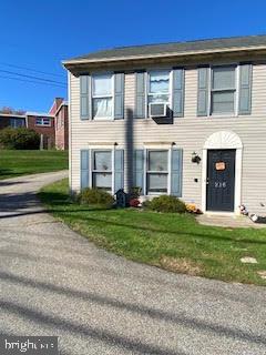 Three bedroom, 1 bath.  Semi-detached townhome located directly across from Memorial Park, community pool and adjacent to elementary school. Parking in rear.