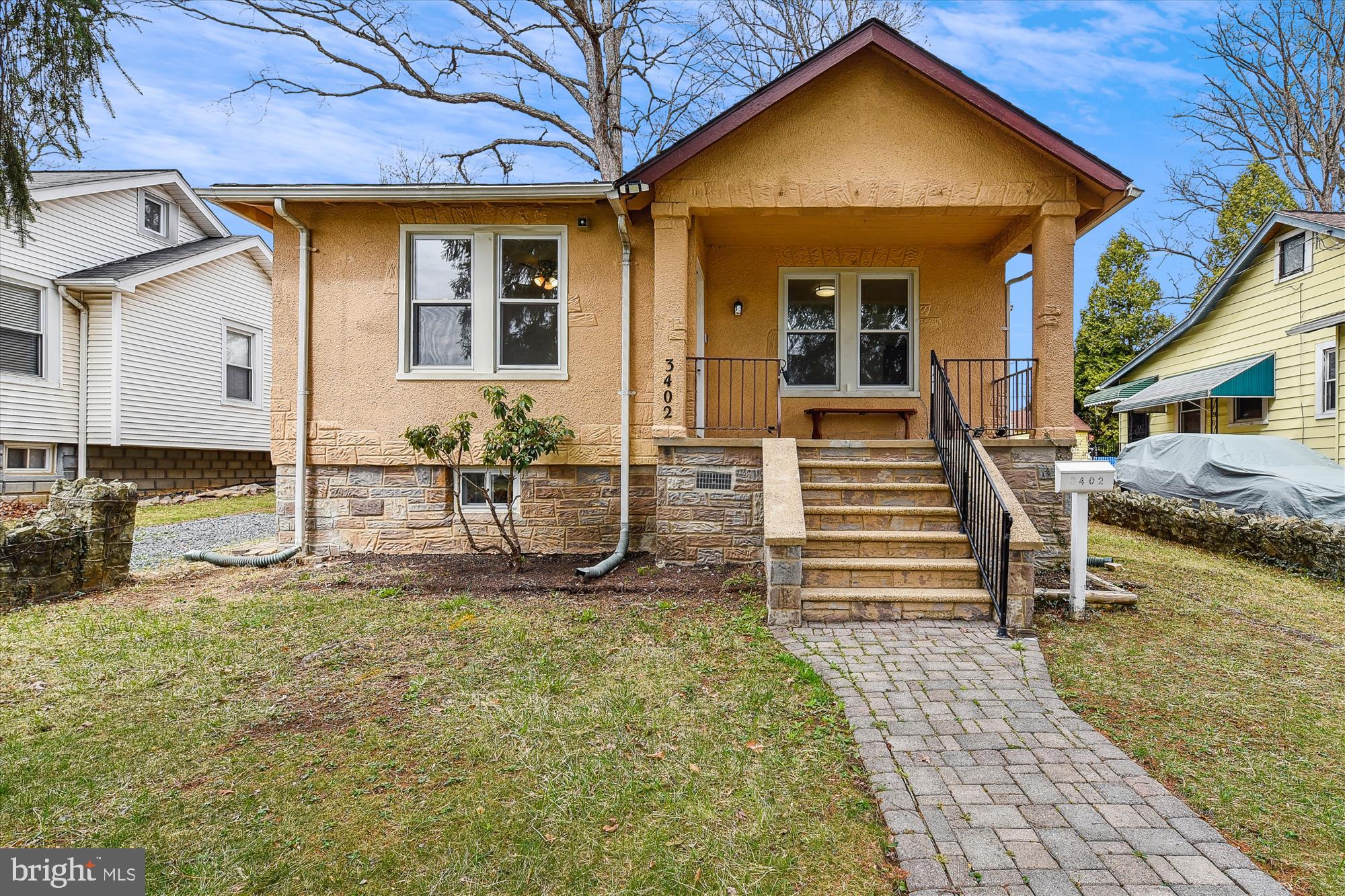 Welcome home to this beautifully maintained Cape Cod-style gem in Baltimore City! Featuring 3 bedrooms and 2 full bathrooms, this home offers a warm and inviting atmosphere with gleaming hardwood floors throughout the main level and an eat in kitchen.

The fully finished walk-out basement provides additional living space, perfect for a family room, home office, or guest suite. Enjoy the convenience of a private driveway with room for up to three vehicles—an added plus in the city!

Step outside to an expansive, fully fenced, private backyard, ideal for entertaining, gardening, or simply unwinding. A large storage shed offers plenty of space for tools, equipment, and outdoor gear. Plus, with no HOA, you have the freedom to truly make this home your own.