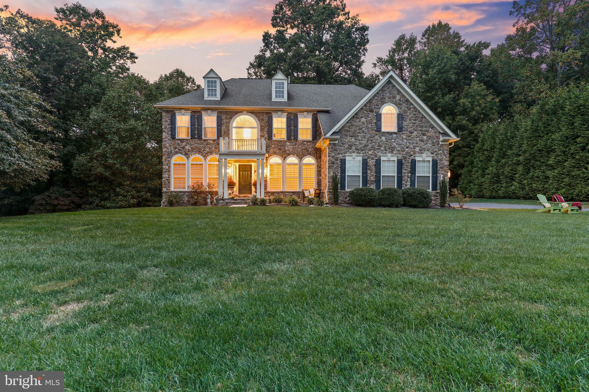5200+ square feet of luxury living in a premier Fallston neighborhood, Martin Meadow’s.    This PREMIUM lot is over 6 acres & totally private with ample room for gatherings.   The acreage includes forest conservation that includes walking trails & a stream that backs to laurel brook road.   Inside is an incredible “Yorkshire IV” floor plan with ALL of the bump outs and upgrades.   The 2 story foyer is flanked by a living room & dining room.  There’s a big study on the main level next to the powder room - a perfect home office.   The family room is open to the gourmet kitchen complete with 42” cherry cabinets, a breakfast bar, and an enormous walk in pantry.   This home was built with the over sized morning room which enhances both the upper level and the basement.   The upper level features 5 bedrooms, each with a walk in closet & 3 full bathrooms.   The primary bedroom is massive with tons of natural light and expansive walk in closet.  The walkout basement is fully finished complete with wet bar, theater room, 6th bedroom, a full bathroom, plus tons of usable storage space.   This one won’t last long!