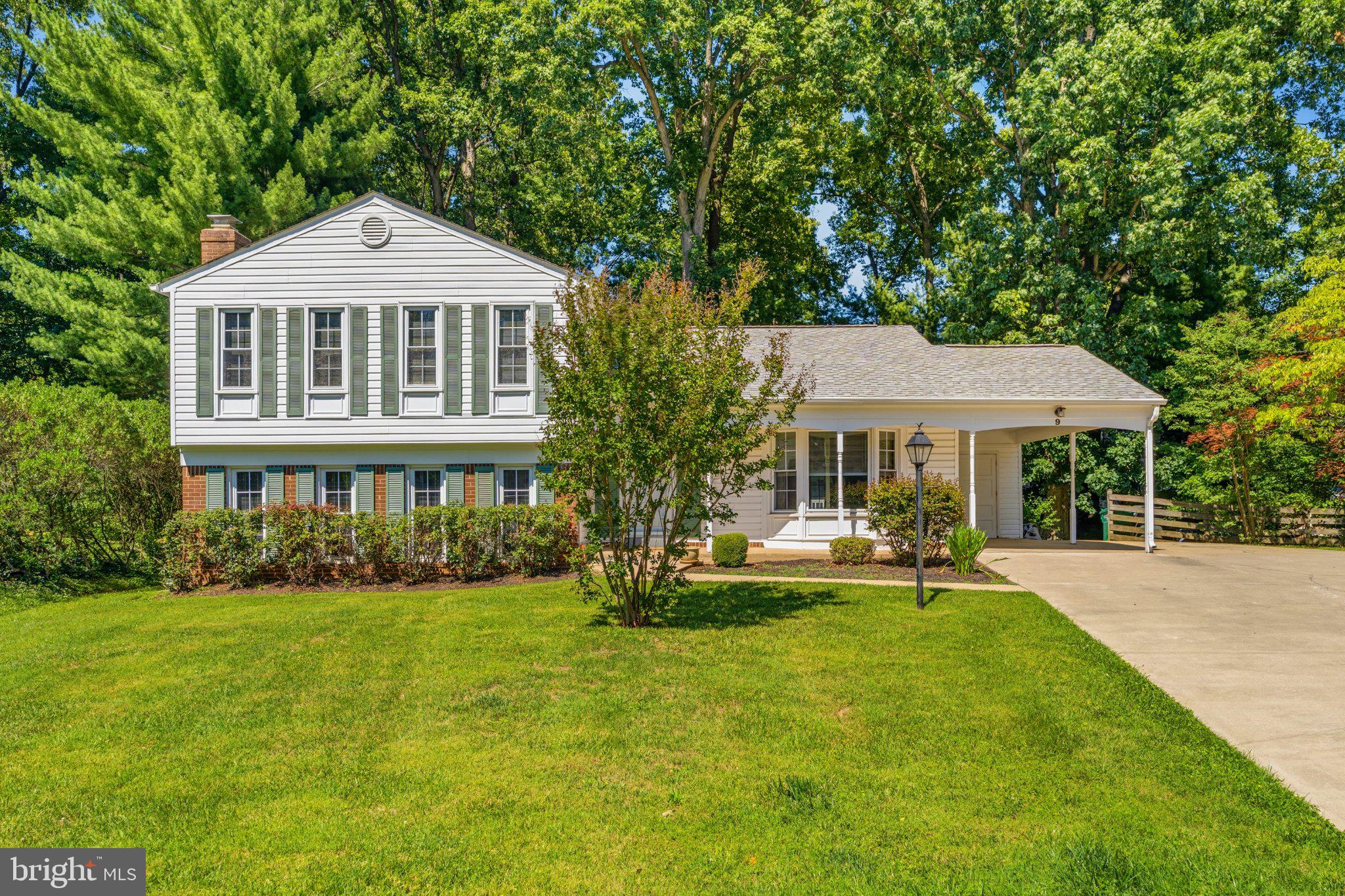 Welcome to this beautifully maintained four-level split, ideally nestled on a quiet cul-de-sac in the sought-after Brighton East community. Freshly painted and filled with natural light, the main level showcases gleaming hardwood floors, a spacious living room, and a formal dining room, creating a warm and inviting atmosphere. The lower level features a bright family room with hardwood floors, a floor-to-ceiling brick fireplace with a wood-burning stove insert, a fifth bedroom, a full bath, and a generously sized laundry and storage room with convenient access to the side yard. An additional lower level provides exceptional storage space. Surrounded by mature landscaping, the screened porch provides the perfect place to relax and enjoy warm summer evenings. Conveniently located with easy access to the MARC Train, Shady Grove Metro, Rio, Crown, shopping, dining, and more, this exceptional home combines space, comfort, and convenience.