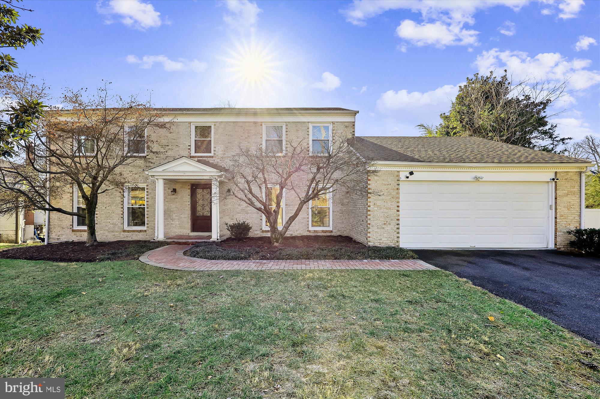 OPEN SUN 3/22, 1-3PM!
EXCITING NEW PRICE!! 
 DON'T MISS THE 3D 360 DEGREE VIRTUAL TOUR LINK! 
A backyard oasis is the crown jewel of this contemporary, upgraded three-level home on a 1/2 acre lot in a prime Potomac location. Enjoy the view from your year-round screened in gazebo and new Trex deck, custom brick patio, and fully fenced backyard overlooking a majestic all brick terraced garden with mature fruit trees, evergreen landscaping and a private custom swimming pool. 

With total finished over 3700 sq ft, this home also boasts a stylish above-grade walkout basement.  Upgrades abound throughout this highly updated home including 2018 roof, newer Bryant HVAC, a decadent primary owner's suite and the potential for a 5 BR, 3.5 bath layout already in place. 

First floor features include an updated powder room, hardwood floors, custom marble and tile entryway, kitchen with all upgraded stainless steel appliances, granite countertops, mud room with oversized washer/dryer, two car garage with ultra fast EV charger, bonus bedroom/potential office space, and a living room with wood burning fireplace and brick mantle framed by windows overlooking this exceptional back yard. 

The light-filled upstairs features a custom remodeled extra oversized primary bedroom converted into a spacious haven with its own sitting area, and can easily be reconverted back into a two bedroom setup if the buyer prefers. Pamper yourself in the luxuriously remodeled ensuite primary bathroom, a stunning custom design with heated Porcelanosa non skid tile floor, a modern vanity and lighted LED mirror, custom ceiling lighting, and a fully programmable DTV Kohler shower system with built-in Bluetooth Speakers and steam shower. Two additional guest bedrooms and a shared hallway bath complete this floor. 

The fully finished walkout basement includes an expansive bar and kitchen space for ultimate entertaining equipped with full size sink, InSinkErator, full size dishwasher, washer/dryer, and refrigerator. Other highlights include tile flooring, full bathroom, extra spacious storage area and additional closet space, dual water heaters and a Pelican whole house water filtration system with UV light. Upgrades include newer roof installed in 2018, Ecobee digital thermostat, Ring doorbell, security system powered by ADT, and a newer Bryant heating and cooling system upgraded in 2020. Located within the national top-ranked Churchill High School district, and just minutes from Cabin John, Park Potomac and Potomac Village shopping centers and the interstate corridor, this meticulously maintained beauty is a true gem. See it today!