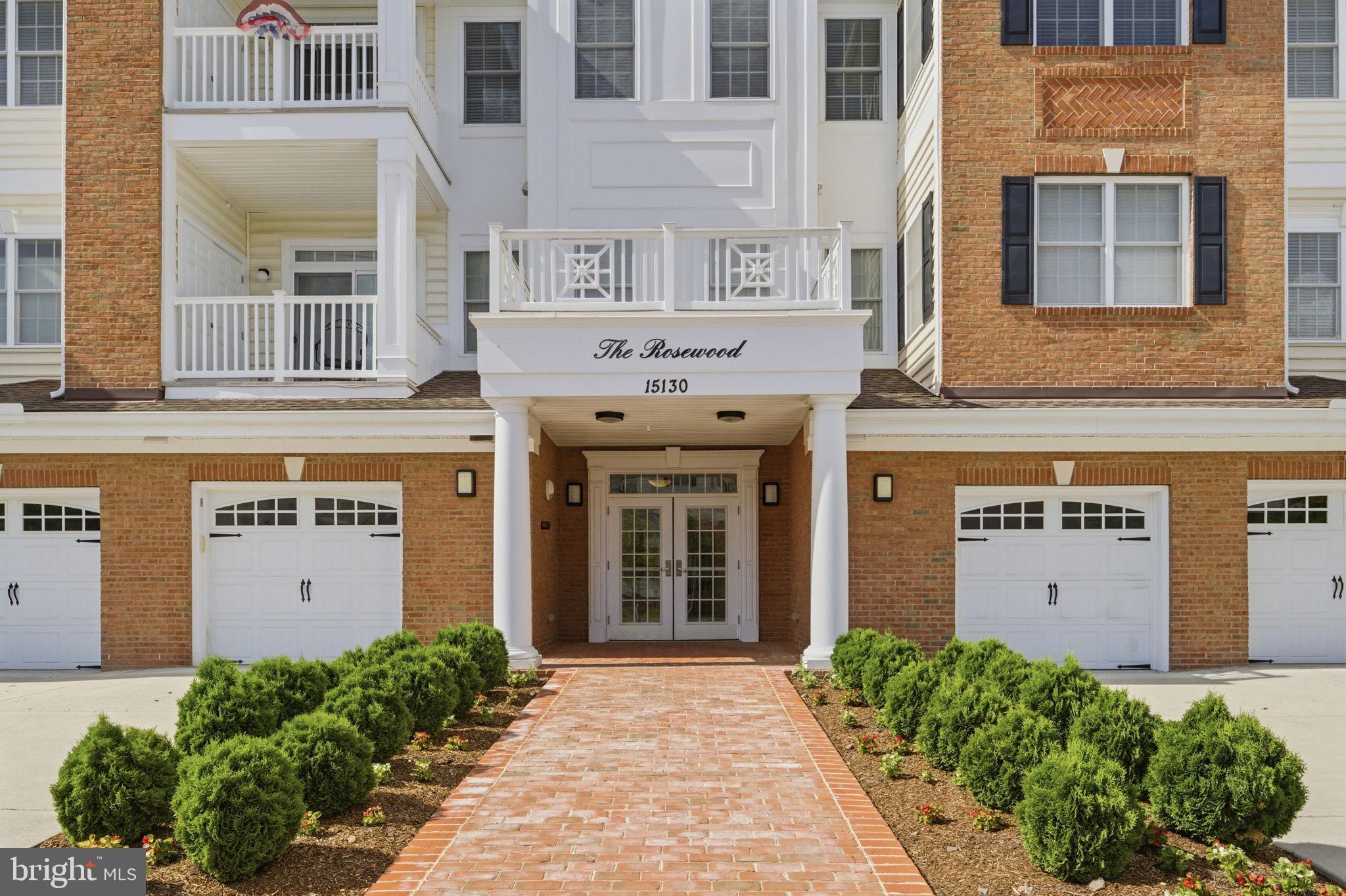 Buyers, this is the nicest condo I have seen in my time selling properties in Regency.  This is a top floor, corner unit with a covered balcony that looks out at woods and has total privacy.  On top of that, it has beautiful wood floors, updated bathrooms, brand new, high-end Bosh  kitchen appliances and it was just completely repainted (Walls/Ceilings & Trim).  This unit is in better shape now than when it was new.  It also has an inside garage.