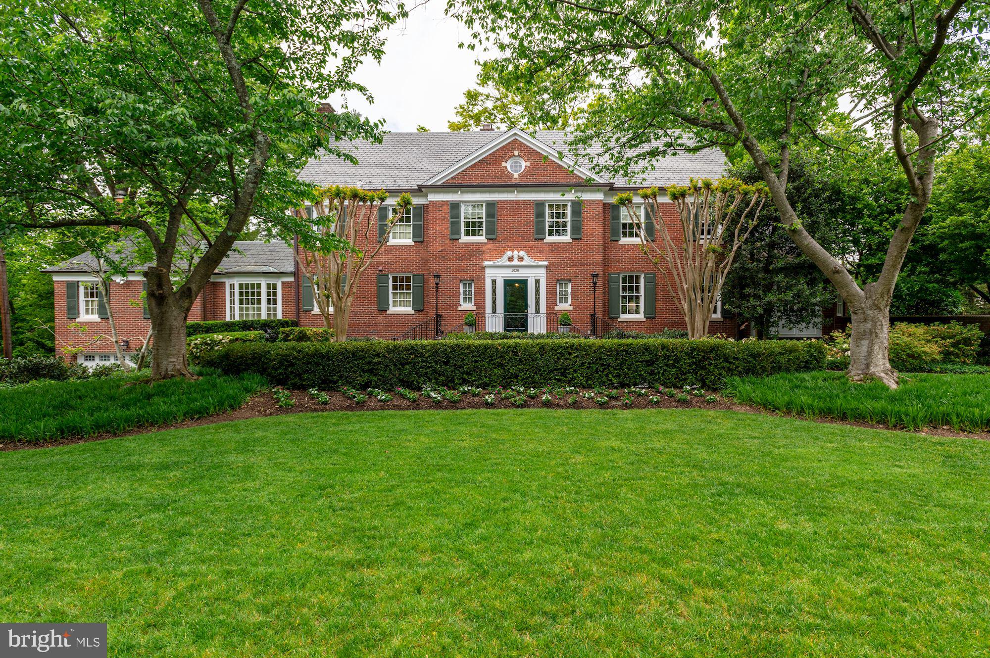 This spectacular home is set on Fordham Road, on one of the most prestigious streets in the Metropolitan area.  Just off Massachusetts Avenue, between Ward Circle and Westmoreland Circle, Spring Valley is only minutes from Downtown, Georgetown and Bethesda/Chevy Chase and noted for its beautiful homes, lovely architecture and wonderful community.  This is one of Washington's premier neighborhoods and is the perfect location for those looking for a secluded picturesque setting with all of the conveniences of the city.  6 bedrooms, 6 full baths and 2 half baths, elevator from main to second  level, 5 fireplaces (4 gas, 1 wood burning), rear deck and flagstone terrace, pool (36'x15'), pool house with 2 full baths.