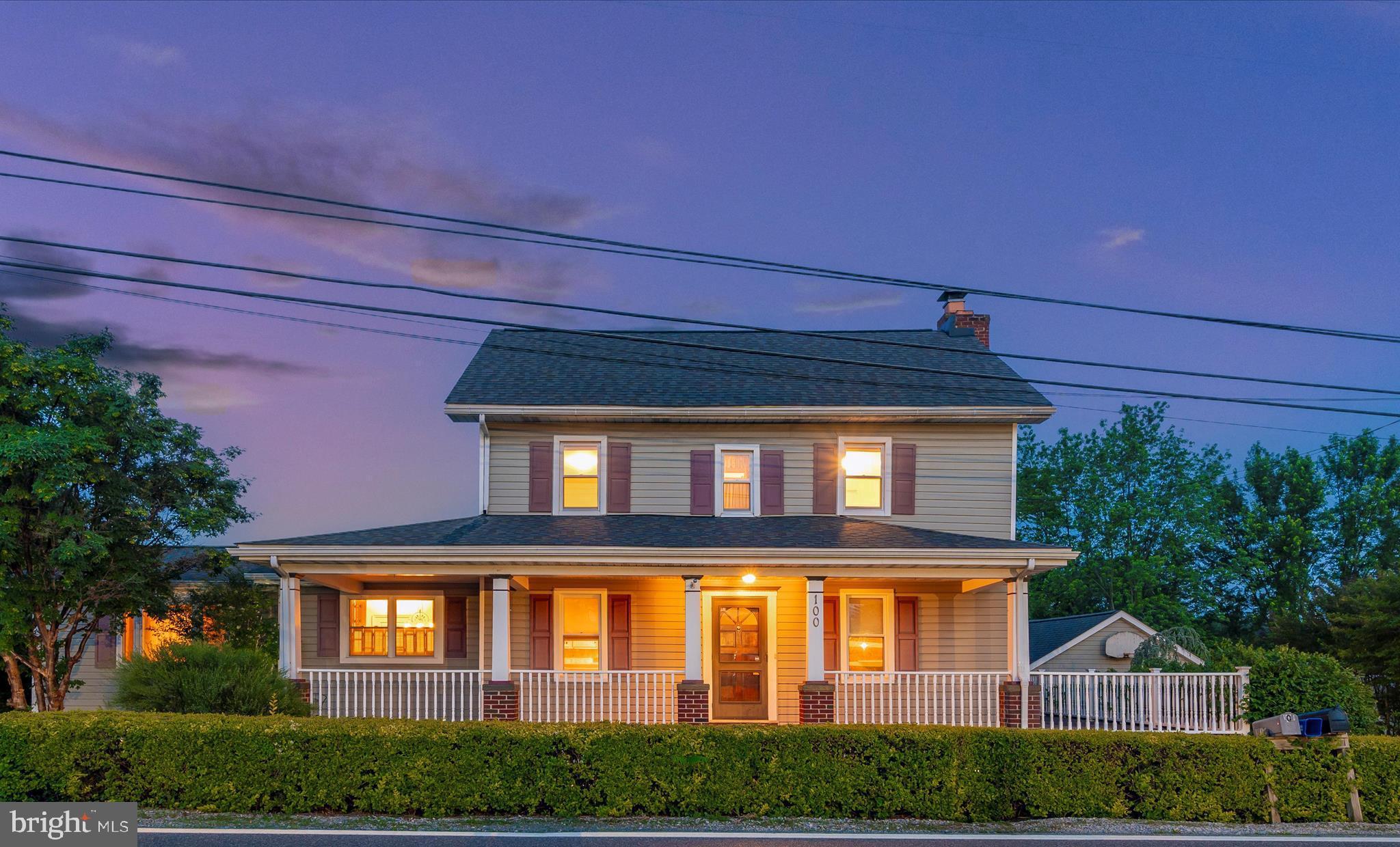 *****OFFER DEADLINE: Highest and Best due Monday, June 10th, 7 pm. Come to the tranquil charm of Historic Boonsboro, Maryland, and discover your ideal home at 100 Maple Ave! Nestled in a rural small-town setting with nearby urban amenities, this spacious 5-bedroom, 3-bath residence offers the perfect blend of comfort and convenience. A wide porch spans the front and one side of this Victorian house. The front door opens into a foyer with a welcoming family room on the right and an open-plan living and dining area on the left. The kitchen dishwasher, microwave, and double oven are 16 months old. A single French door opens onto a rear deck. A full bath leads to a large laundry area, mudroom, and outdoor patio. A private ensuite bedroom on the lower level also offers outdoor access. There are three bedrooms and a shared bathroom on the second floor, and two additional bedrooms on the third floor.
New carpet in the family room, stairs, and 3 upstairs bedrooms. A freshly painted second floor. This half-acre home has a detached 1-car garage and a separate workshop equipped with heat, ample storage, and space for hobbies. Maple Ave. offers easy access to major commuter routes. Northern Virginia/Harper's Ferry and downtown Hagerstown are 20 minutes away; downtown Frederick/Fort Detrick is 30 minutes away. Schools, numerous parks, and the Appalachian Trail are all close by. So don’t miss your opportunity to own a great house in a perfect location -schedule your private tour of 100 Maple Drive today and make your home-ownership dreams a reality!  Bonus: This home is located in a USDA-approved area!