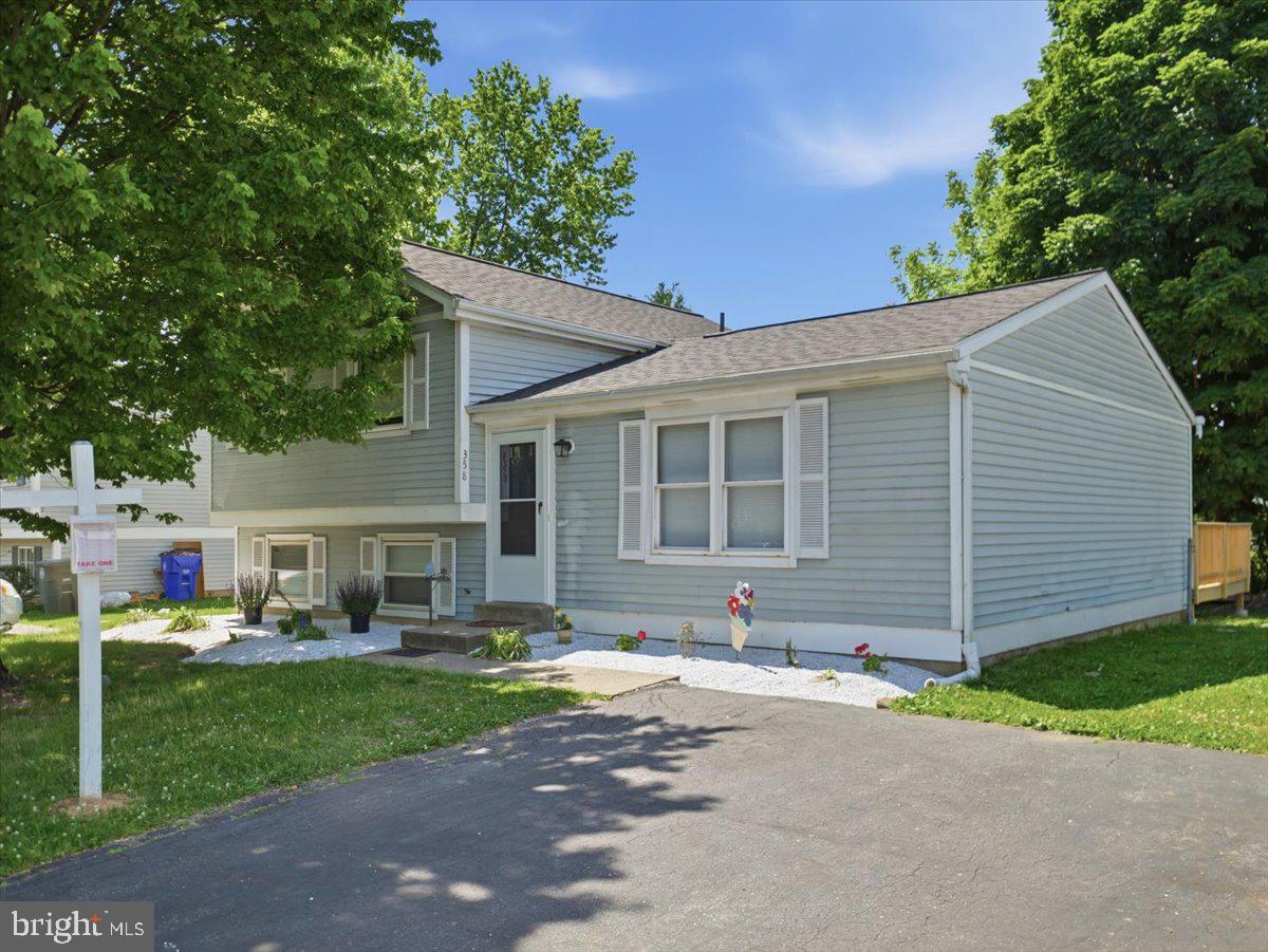 Beautifully renovated split-level home in the established Carrollton community of Frederick offering the perfect mix of updates, functionality and location. This 3-bedroom, 2-bath home sits on a desirable corner lot across from the neighborhood park and features an open floor plan designed for comfortable everyday living and easy entertaining.

Inside, you’ll find updated flooring, fresh paint, modern fixtures, retextured ceilings, and a renovated kitchen with updated appliances that flows seamlessly into the main living spaces. The sellers have invested in substantial upgrades over the years, including the roof, windows, water heater, bathrooms, flooring, kitchen improvements and sliding glass door to the deck, giving buyers peace of mind and true move-in-ready convenience.

The outdoor space adds even more value with a newly built deck (2025), partially fenced yard, and two storage sheds. With no HOA, buyers have the flexibility and freedom that is becoming harder to find.

Located just minutes from downtown Frederick, Carroll Creek, Baker Park, Wegmans, Giant, shopping, restaurants, breweries and major commuter routes, this home offers convenient access to everything buyers love about Frederick living while still feeling tucked into an established residential neighborhood.

A rare opportunity to own an updated home with space, charm and major improvements already completed — all at an incredible value for Frederick.