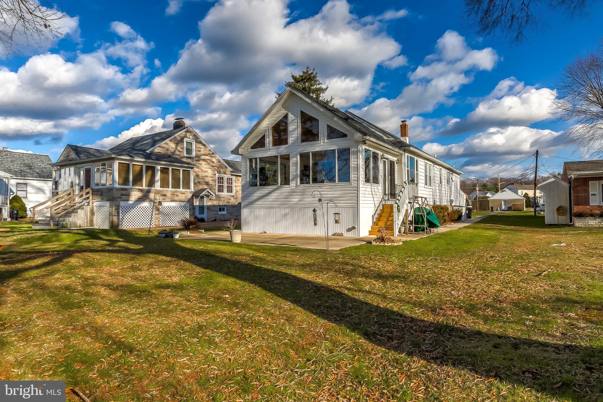 AMAZING WATERFRONT HOME ON BIG LOT IN BOWLEYS QUARTERS.  HUGE ADDITION FACING WATER WITH 2 STORY CEILINGS.  AMPLE PARKING WITH DETACHED 2 CAR GARAGE PLUS DRIVEWAY.   WELL MAINTAINED HOME WITH GREAT BONES.  WATER PROOFING IN BASEMENT.  TONS OF WINDOWS IN NEWER ADDITION.  PLUMBING FOR 2ND FULL BATHROOM ON MAIN LEVEL.  WHOLE HOUSE GENERATOR CONVEYS.  BUBBLER ON PIER TO ENSURE NO FREEZING. PERFECT FOR SOMEONE WHO WANTS A HOME OFFICE!