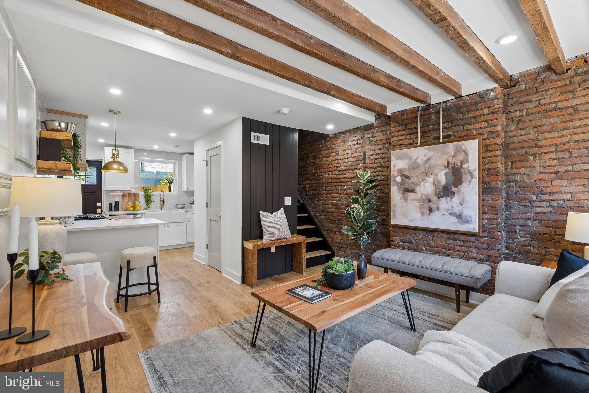 10 YEAR TAX ABATEMENT APPROVED! Welcome to 924 Cantrell St—this fully remodeled 2-bedroom, 1.5-bath home in the heart of South Philadelphia offers the perfect blend of modern design and prime location. Just one block south of the East Passyunk neighborhood, this home has been completely renovated top to bottom with thoughtful, designer finishes throughout. Step inside to an open-concept living space featuring stylish flooring, a sleek kitchen with contemporary cabinetry, and updated systems including central air for year-round comfort. Upstairs, you’ll find two well-sized bedrooms and a beautifully finished full bath, along with a convenient first-floor powder room. The rear of the home opens to a huge private yard—perfect for entertaining, gardening, or relaxing outdoors. Additional benefits include a 10-year tax abatement, offering significant long-term savings. Located just steps from the shops, restaurants, and vibrant energy of East Passyunk Ave and Snyder Ave, this is city living at its best.