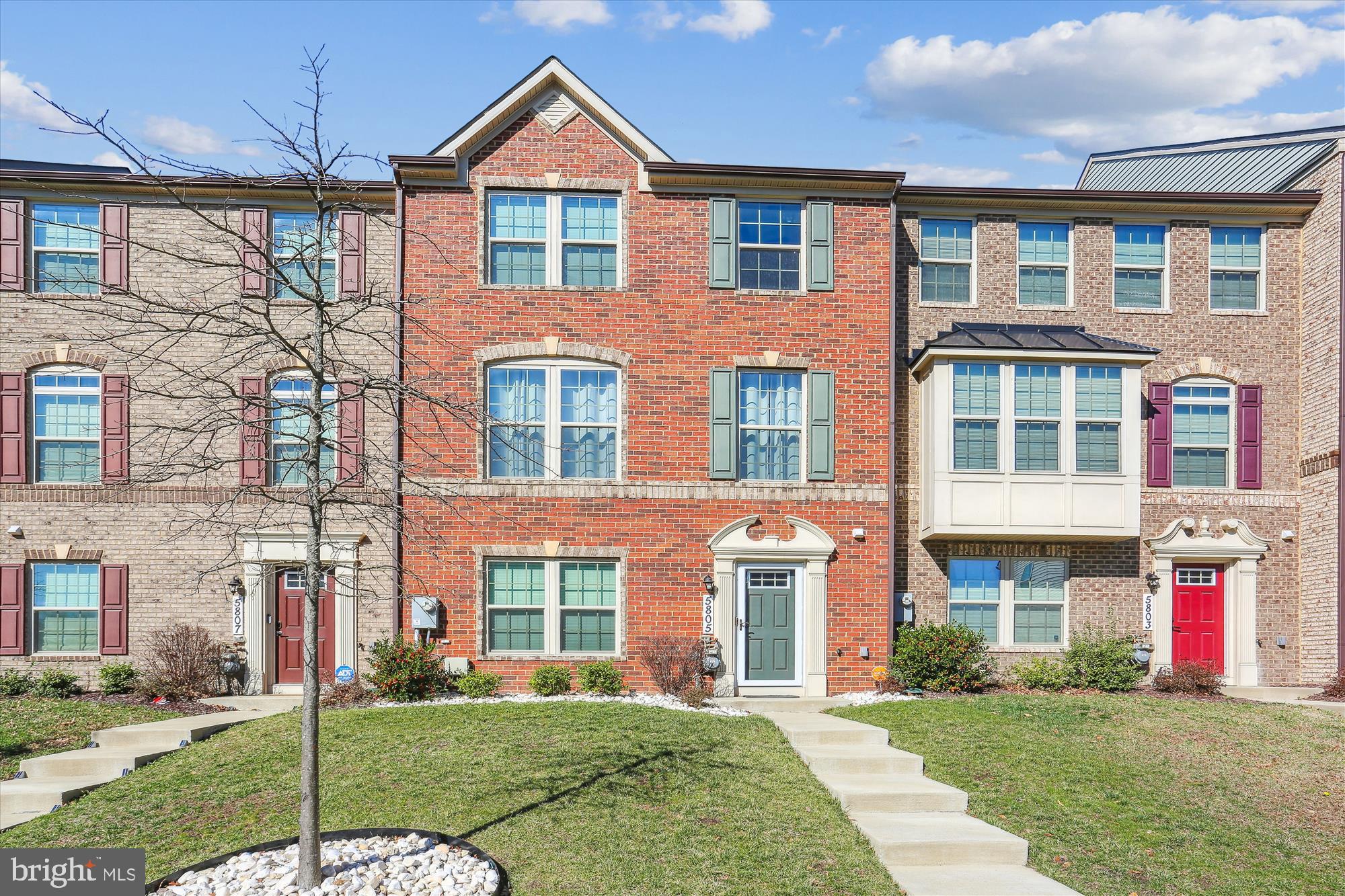Experience elevated living in this luxurious three-level townhome located in the prestigious Norbourne Park community. This stunning home offers 1,848 finished square feet of versatile living space. Including 3 large bedrooms 2 full and 2 half bathrooms plus a bonus space that can be finished to be a 4th bedroom or office. 
The brick front home features a contemporary open-concept design, ideal for both entertaining and everyday living. The gourmet kitchen is a chef’s dream, with premium stainless steel appliances, a sleek gas stove, elegant white 42-inch cabinets, granite countertops, and a luxurious backsplash. 
A private deck off this level offers the perfect space for outdoor entertainment and relaxation. On the third level, you’ll find three spacious bedrooms, including the owner’s suite, which boasts a generous walk-in closet and a luxurious en-suite bathroom with a separate shower and tub . An additional full bathroom serves the two well-appointed secondary bedrooms. The convenience of an upstairs laundry room adds ease to daily life.  The  entry-level flex space that can easily serve as a home office, elegant living room, or even convert in to a  convenient entry-level bedroom.  The rear-entry two-car garage provides secure parking, ample storage, and easy access to the home. With easy access to major highways and a nearby military base, commuting is always a breeze.  The well manicured landscaping of the neighborhood enhances the appeal, making it a fantastic place to call home. This home effortlessly combines style, space, and modern amenities, making it the perfect choice for those seeking sophistication and comfort in an ideal location.