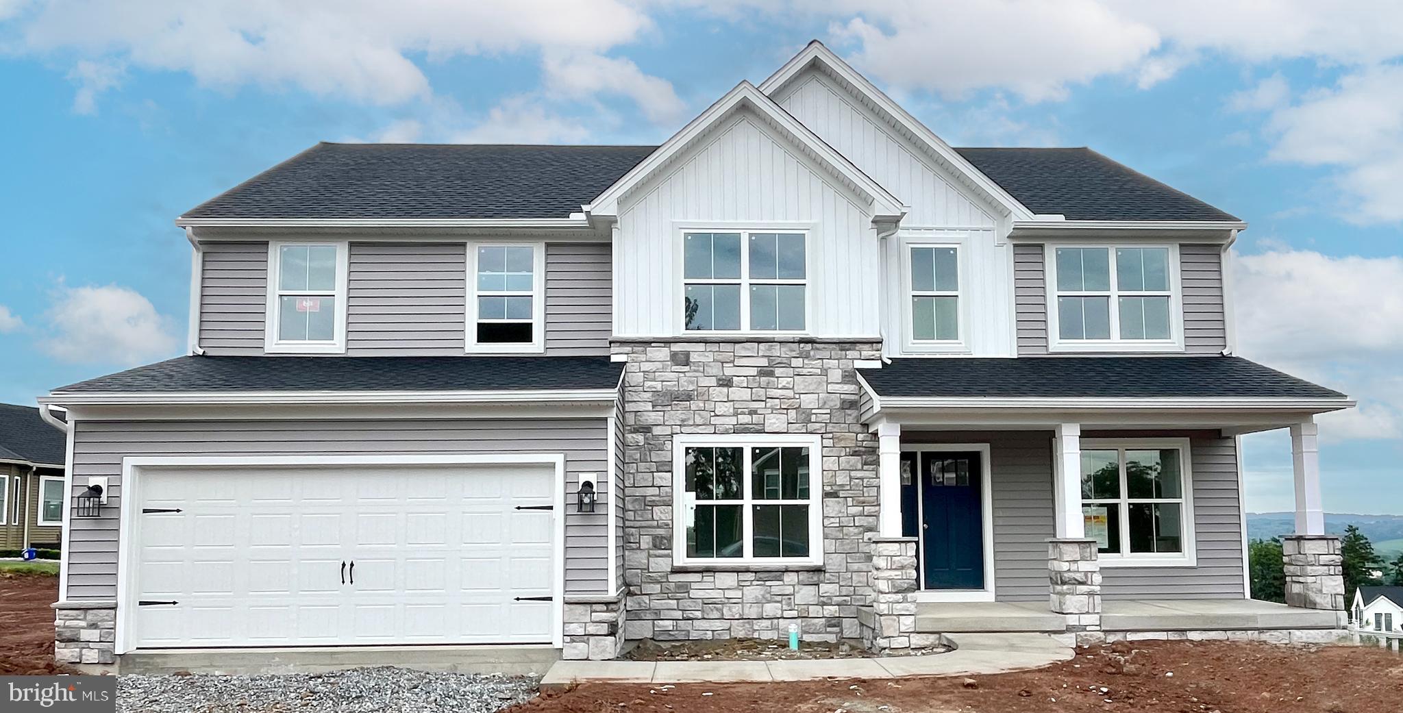 Home is close to complete and move in before the school year starts! 

Flex Cash Get $5,000 Flex Cash on select Quick Move-In Homes — apply it where it matters most. Less stress, more clarity at closing. Expires 6/30/2026. See Agent for details.

Welcome to this inviting Beacon Pointe home in the Spring Forge community — a thoughtfully designed two‑story layout that feels instantly warm and welcoming. The exterior features stone accents setting the tone for a home that has been carefully finished with comfort in mind.
Inside, the main level offers a bright, open flow with upgraded flooring, a cozy family room with added windows for natural light, and a dedicated study that creates a quiet space for work or relaxation. The kitchen brings everyone together with upgraded cabinetry, quartz counters, stainless steel appliances, and a tile backsplash, all blending into a warm, livable space you’ll enjoy every day.
Upstairs, you’ll find a versatile loft along with comfortable bedrooms designed for easy living. The primary suite includes a walk‑in closet and a nicely finished private bath with a raised quartz vanity and a semi‑frameless shower door. The hall bath features upgraded fixtures, and the second‑floor laundry adds daily convenience.
The daylight walkout basement gives you room to grow — perfect for future finishing or simply excellent storage — and includes a three‑piece bath rough‑in, media chase, and the Manabloc plumbing system. Outdoors, a 12' x 12' composite deck provides a relaxing place to enjoy morning coffee or evening sunsets. Practical touches like keyless garage entry, upgraded lighting, and a walk‑in pantry make everyday life easier and more enjoyable.
This  Beacon Pointe brings together comfort, functionality, and a warm sense of home — a wonderful option in the popular Spring Forge community.

Staged or digitally enhanced photos may be used. Taxes are based on land only and will be reassessed after construction.