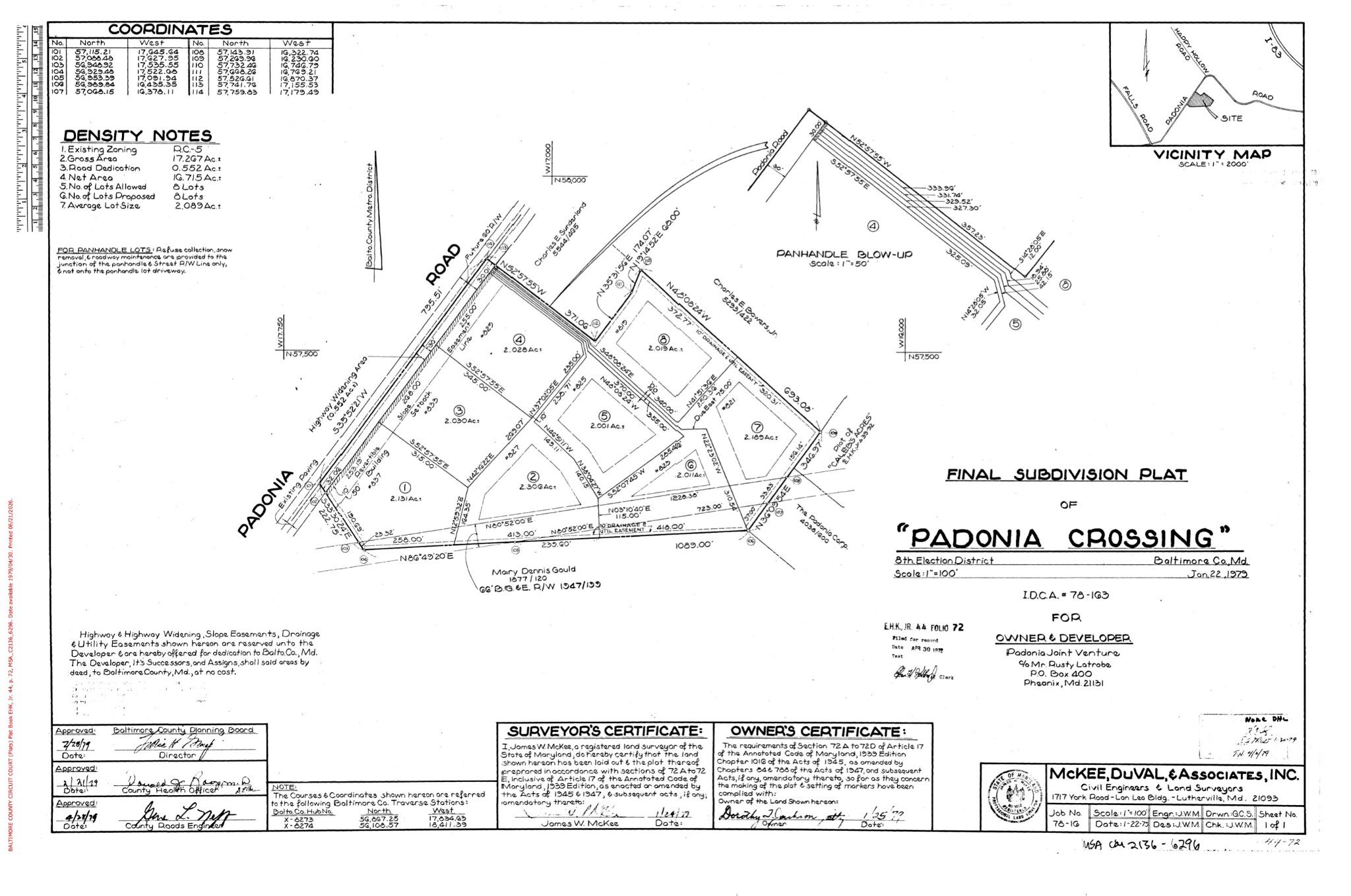 PADONIA CROSSING - Residential