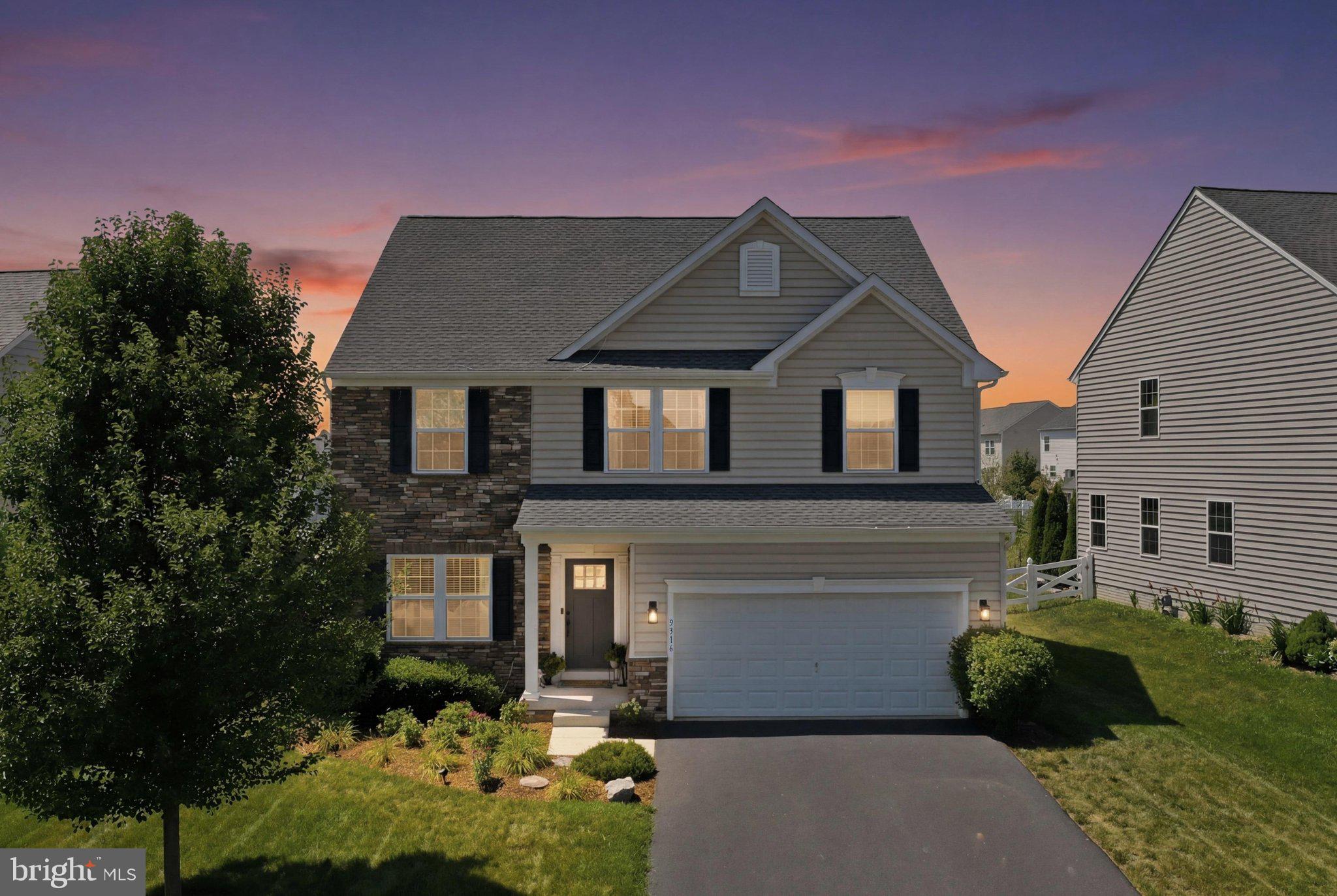 Some homes simply have more to offer—and this is one of them. Thoughtfully designed with timeless finishes and impressive custom craftsmanship throughout, this exceptional home blends everyday comfort with the elevated details buyers appreciate. From extensive trim work, elegant wainscoting, crown molding, designer lighting, and custom built-ins to carefully curated spaces that are both beautiful and functional, every room has been finished with purpose.

The main level was designed for the way people truly live. A private home office offers the perfect work-from-home retreat, while an additional flex room is ready to become a formal sitting room, library, playroom, or whatever best suits your lifestyle. At the center of the home, the spacious family room flows effortlessly into a beautifully appointed kitchen featuring an oversized island with seating, abundant cabinetry, granite countertops, and a generous peninsula that keeps everyone connected while overlooking the light-filled morning room. With ample space for a large farmhouse table, the sunroom is the kind of place where holiday meals, family game nights, and slow Sunday mornings naturally unfold.

Everyday conveniences were just as thoughtfully planned. Enter from the two-car garage into a custom-designed mudroom complete with built-in storage, coat hook, and organization that keeps daily life running smoothly. A conveniently located powder room completes the main level.

Upstairs, you'll find room to grow with two generously sized secondary bedrooms, a beautifully finished full bath, and a custom laundry room featuring built-in shelving that makes chores just a little easier. The open loft offers incredible flexibility and could easily be enclosed to create a fourth upstairs bedroom if desired. The spacious primary suite is a peaceful retreat, highlighted by crown molding, 2 large walk-in closets, and a spa-inspired bath featuring a tiled walk-in shower, freestanding soaking tub, and dual vanity.

The finished lower level continues to impress with an expansive recreation room perfect for movie nights, game days, or entertaining guests. An additional room offers the potential for a fifth bedroom, guest suite, hobby room, or private workout space, complemented by a full bath. There's still plenty of unfinished storage space with endless possibilities for a home gym, workshop, or future expansion while neatly housing the home's mechanical systems.

Outside, your private backyard becomes an extension of the living space. Enjoy evenings on the Trex deck, gather around the paver patio, or relax year-round in the hot tub beneath the included gazebo. The fully fenced backyard backs to HOA open space with a nearby playground, creating both privacy and a wonderful sense of openness.

The striking stone-front exterior delivers beautiful curb appeal, while permanent Govee exterior lighting lets you celebrate every season with customizable accent lighting at the touch of a button.

Located in the sought-after Westfields community, residents enjoy exceptional neighborhood amenities including a community pool, tennis courts, basketball court, playground, and walking areas. Just minutes from the historic charm, restaurants, boutiques, and waterfront of Shepherdstown, West Virginia, with convenient access to Maryland commuter routes, this home offers the perfect balance of peaceful neighborhood living and everyday convenience.

This isn't just a home filled with upgrades—it's a home that was thoughtfully designed to be lived in, enjoyed, and remembered.