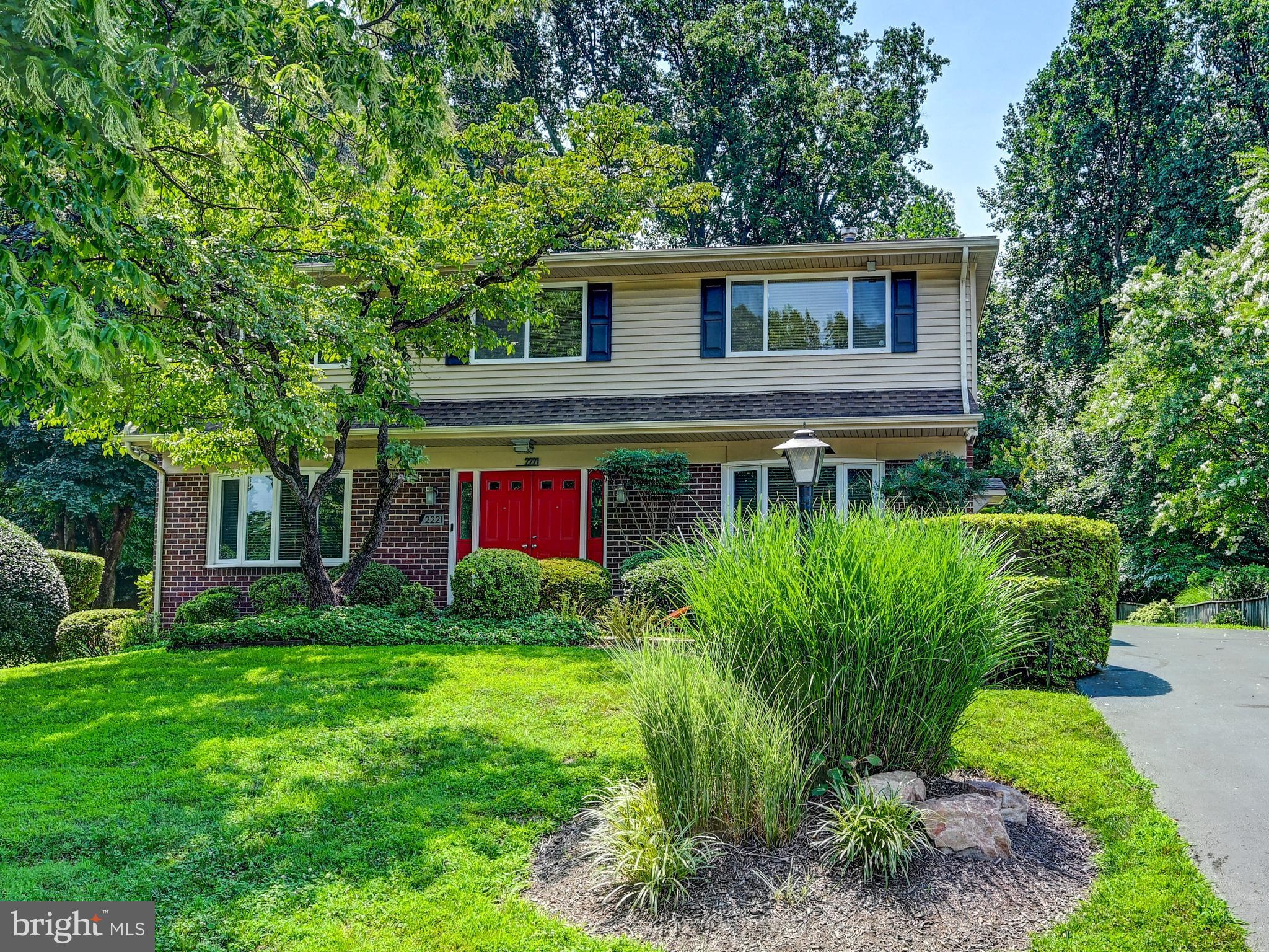 This beautifully updated 4-bedroom Colonial home offers a perfect blend of comfort and functionality. Step inside to discover a warm and inviting interior, highlighted by beautiful wood floors and a traditional floor plan that enhances the flow of everyday living. Updates include all windows replaced, air conditioner @ 6 yrs old, HW heater about 5 yrs old, siding replaced & more. The main level features a welcoming living room & dining room with gleaming hardwood floors. The large 1st floor den wired with built-in surround sound is located off the foyer & is perfect for family gatherings. An updated eat-in kitchen with quartz counters & stainless appliances is a chef's dream. Relax in the charming sunroom just off the kitchen, perfect for morning coffee or reading a book.  Upstairs are 4 spacious bedrooms. The primary suite boasts a walk-in closet & an updated private bath. Additional features include convenient main-floor laundry and a lower level with a recreation room & large storage room with workshop, ideal for hobbies or extra storage. Outside, enjoy the private level rear yard and beautiful landscaping, perfect for outdoor activities or quiet evenings on the deck. With its blend of classic charm and modern amenities, this property is ready to welcome you home. Don't miss seeing this one! Pool table is included.