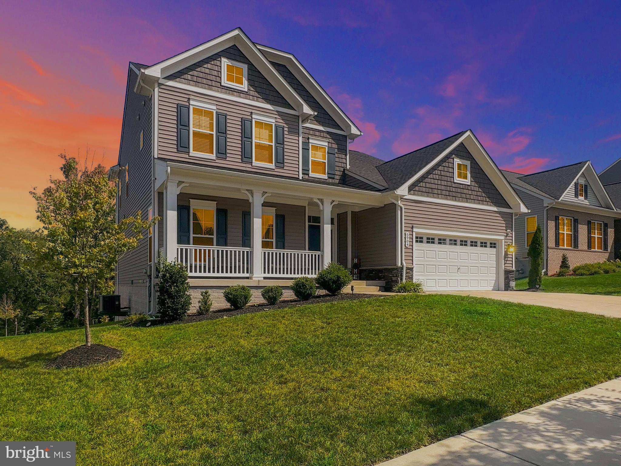 Motivated Seller!!! Welcome to your dream home in sought-after Brandywine! This stunning, move-in ready residence offers the perfect blend of modern elegance and functional design. From the moment you arrive, the inviting curb appeal and manicured lawn set the tone for what's inside. Step through the front door into a light-filled, open-concept main level featuring gleaming hardwood floors, a spacious living area, and a dedicated home office. The gourmet kitchen is a chef's delight, boasting white shaker cabinetry, high-end stainless-steel appliances, granite countertops, an oversized island, and a stylish backsplash. The adjoining dining and family rooms make entertaining effortless, while large windows frame serene backyard views. Upstairs, discover generously sized bedrooms-including a luxurious owner's suite with a spa-inspired bath, dual vanities, a soaking tub, and an oversized walk-in shower. The versatile loft area provides the perfect spot for a playroom, lounge, or creative space. The fully finished basement offers endless possibilities-whether you envision a home theater, gym, or game room-with ample storage throughout. Enjoy outdoor living on your private deck, overlooking lush green space, or take advantage of the community and scenic surroundings and nearby parks. Additional highlights include a stylish laundry room, attached two-car garage, and proximity to shopping, dining, commuter routes, and top-rated schools.

Motivated Seller. Don't miss your chance to make 5904 Saint Pauls Bluff your forever home-schedule your private tour today!