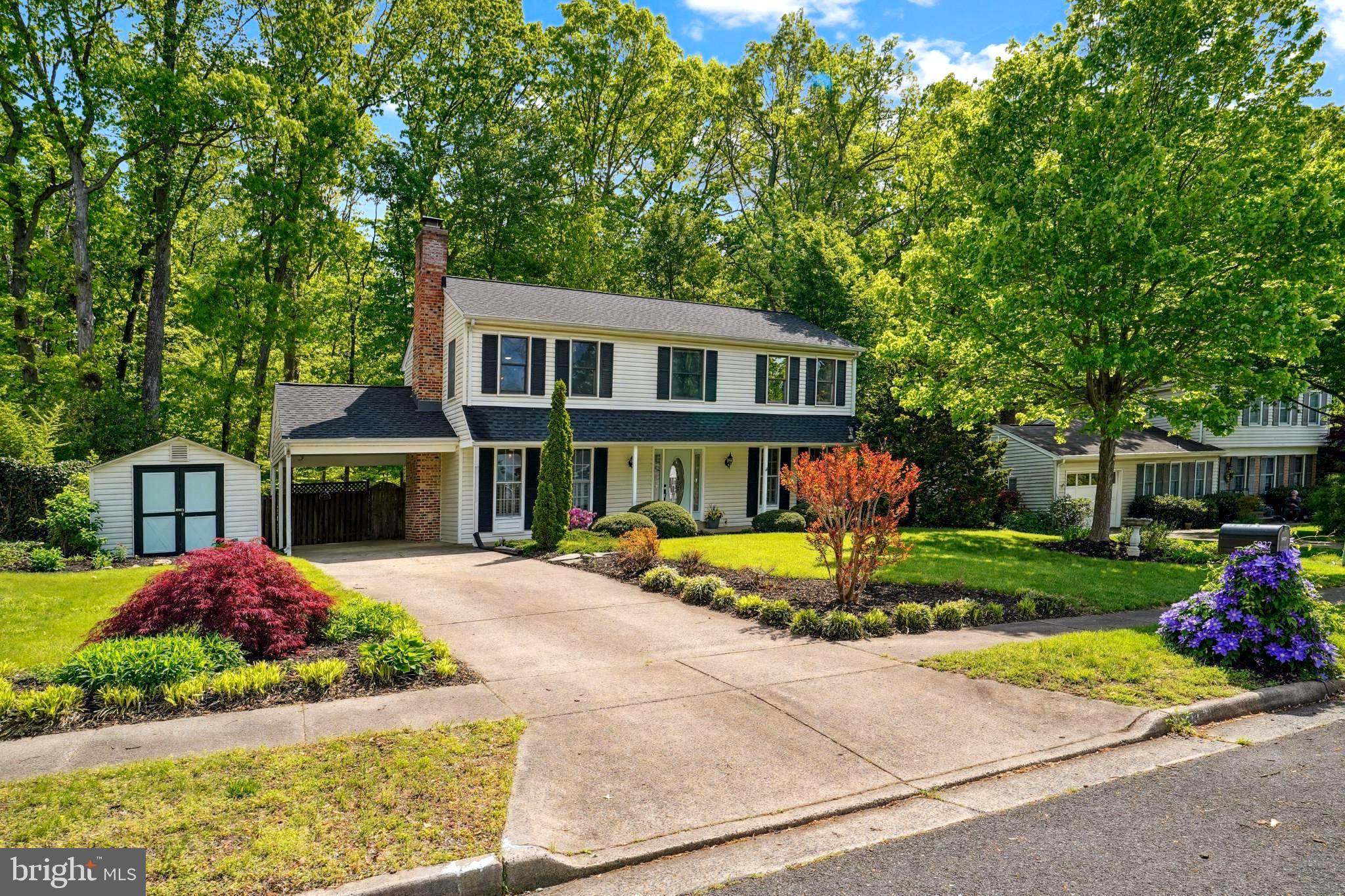 Welcome to 5927 Ridge Ford Drive! Positioned in the highly sought-after Burke Station Square neighborhood and the award-winning Lake Braddock School District, this property is more than just a place to live—it's a wonderful haven where you'll create lasting memories. ----------------------------------------

Set on a beautiful and generous .35-acre lot, the backyard is your own private park! The 254-square-foot rustic flagstone patio, complete with a firepit, invites you to imagine cozy evenings with marshmallows roasting over the flames, while the sweet scent of s’mores lingers in the breeze. Whether you're unwinding with a glass of wine, hosting a barbecue, or enjoying a good book, the 302-square-foot deck is an absolute delight.--------------------------------------------------------------------------------------------------------

Step inside and you'll be greeted by premium improvements in every room and almost 2900 in total under roof square footage. You will fall instantaneously in love with the large 8’ by 5’ picture window which provides immediate tranquility. You will be able to enjoy an afternoon cup of coffee while watching your kids play amidst nature’s beauty. You will be impressed with how each room is thoughtfully designed and offers ideal settings for family dinners, warm evenings by the fireplace, or catching up with friends in the spacious living room. Unforgettable hardwood floors flow seamlessly throughout the bright and airy living spaces.-------------------------------------------------------------------------------------------------------------------------

There is more! The lower level offers additional living space, including a versatile room that’s perfect for a home gym or office; and a very cool secret closet under the stairs. Further, you will appreciate the abundant storage options, both in the basement and in the shed, which is fully equipped with electricity and spans the entire length of the carport! --------------------------------------------------------------------------

On the upper level, you will find four generously sized bedrooms provide peaceful retreats. The primary bedroom feels like your own private getaway, complete with a tastefully updated ensuite bath and an amazing closet and dressing area. It is a must see--wonderfully unique. -------------------------------------

The bliss continues! The community features a fantastic pool and a highly regarded swim team. Home is situated along an extension of the Liberty Bell Trail, instantly connect to paths that weave throughout all of Fairfax County. This is a cyclist's dream, whether on-road or off, with mountain bike trails just a quick 3-minute ride up the road. From hiking to biking to running, all of it is easily accessible without ever needing a car. ---------------------------------------------------------------------------------------------------------------------------

Property is also located close to 495, 495 HOT lane, Fairfax County Parkway, VRE stations (2), slug line, FFX Connector bus (306 Pentagon/GMU line), Metro bus stops (17K Pentagon/Kings Park West line), commuter parking; military installations are approximately 11-15 miles & NVCC and GMU are less than 6 miles from the home. Additionally, there is a multitude of shopping, recreational areas, and services, to include the Springfield Town Center, the 52,000 square foot Giant, Trader Joe’s, Target, Walmart, libraries, two post offices, Audrey Moore Rec Center, Lake Accotink Park and Burke Lake Park. The home is located approx. 3.5 miles from the Bunnyman Brewery and approx. 9 miles from the charming, small town of Clifton, where one can enjoy local shops, an historic downtown, scenic hiking, and Paradise Springs Winery. 

NOTE: A RENT-BACK IS NEEDED