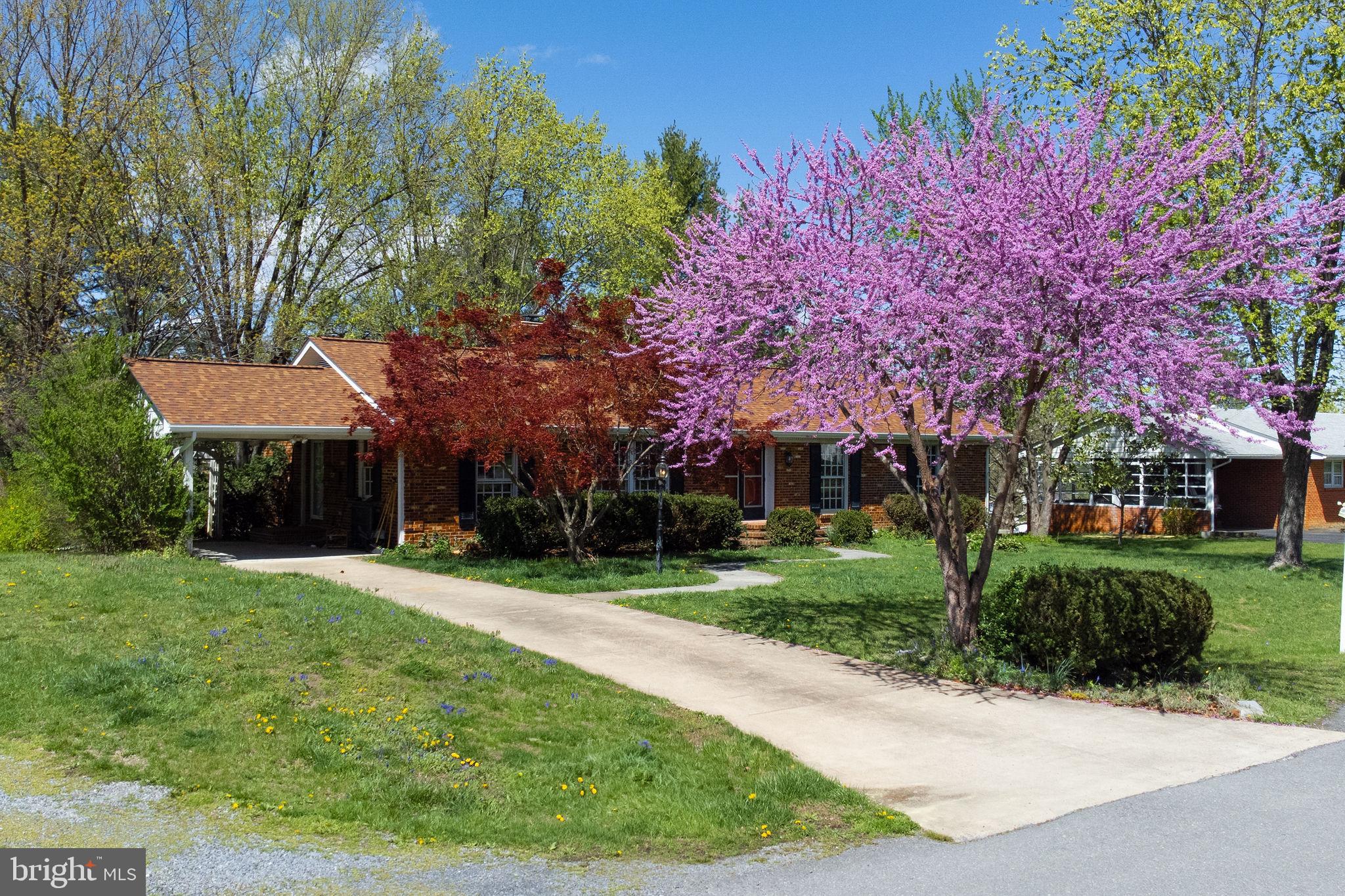 Charming Rancher in a Prime Location – Just Minutes from Downtown Winchester.  This spacious rancher offers a fantastic opportunity to personalize and update, turning it into the home of your dreams. Located conveniently close to downtown Winchester, shopping, and Interstate 81, this home boasts a prime commuter location.  The large, finished basement features a wet bar, perfect for entertaining guests or relaxing in style. The main level includes a cozy kitchen/living room combo, a separate dining room, and a quaint family room for added comfort. Both the kitchen and basement are equipped with their own fireplaces, adding warmth and charm to the space.  With a newer roof and the potential for your personal touches, this home is waiting to shine. Whether you're looking for a great place to settle in or an investment to make your own, don't miss the chance to turn this house into your dream home!