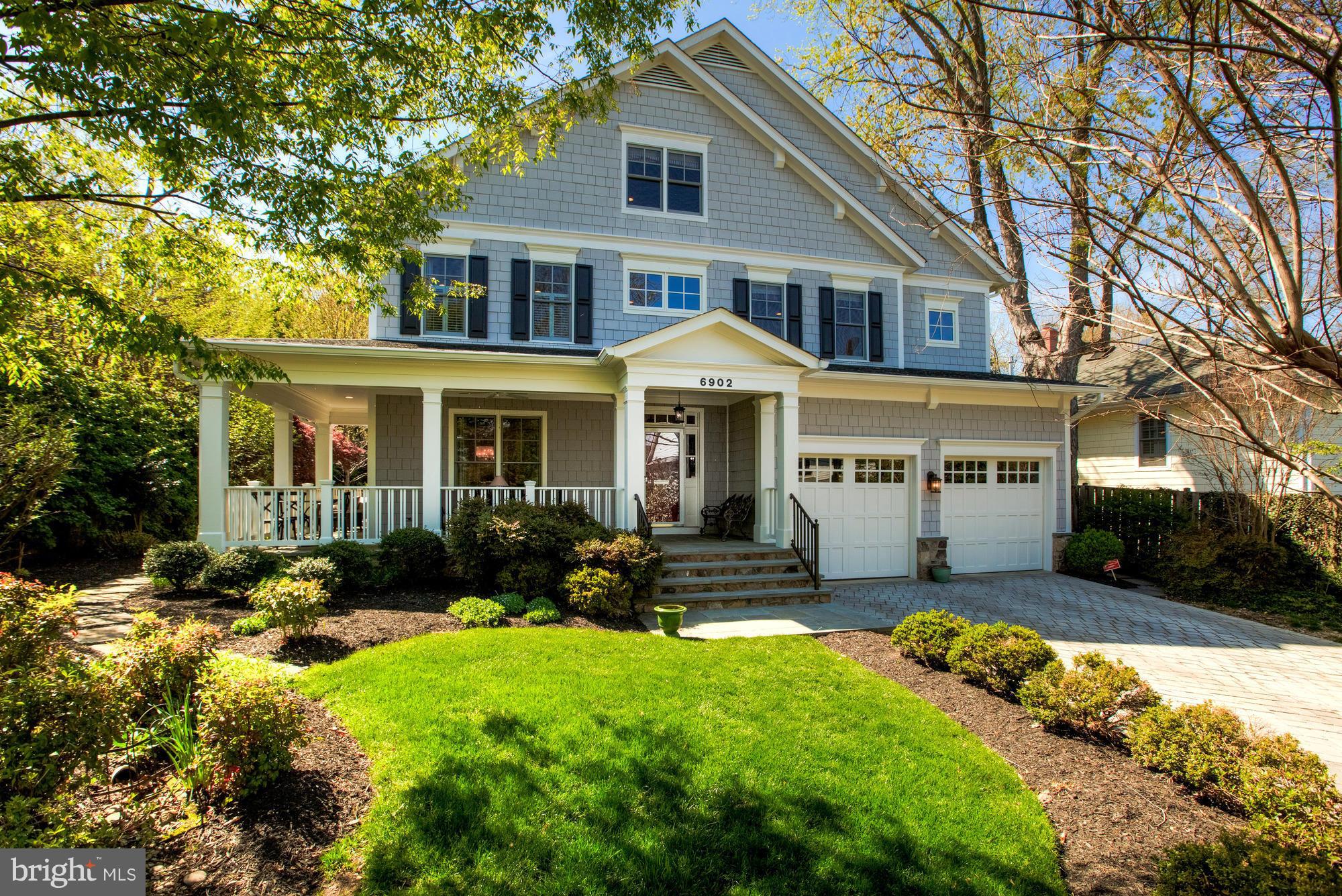 PRICE REDUCED! Understated elegance meets comfort living in this Chevy Chase charmer. 6BR/5.5BA/den/2 car garage. Built by award winning builder, Laurence Cafritz, this 4 level home has it all. An open floor plan, gourmet kitchen, stunning DR perfect for entertaining, spacious LL walkout w/ FB, incredible MBR suite, office, den, & more. Steps to Shepherd Park, Brookville Rd, & CT Ave. See 3D Tour!