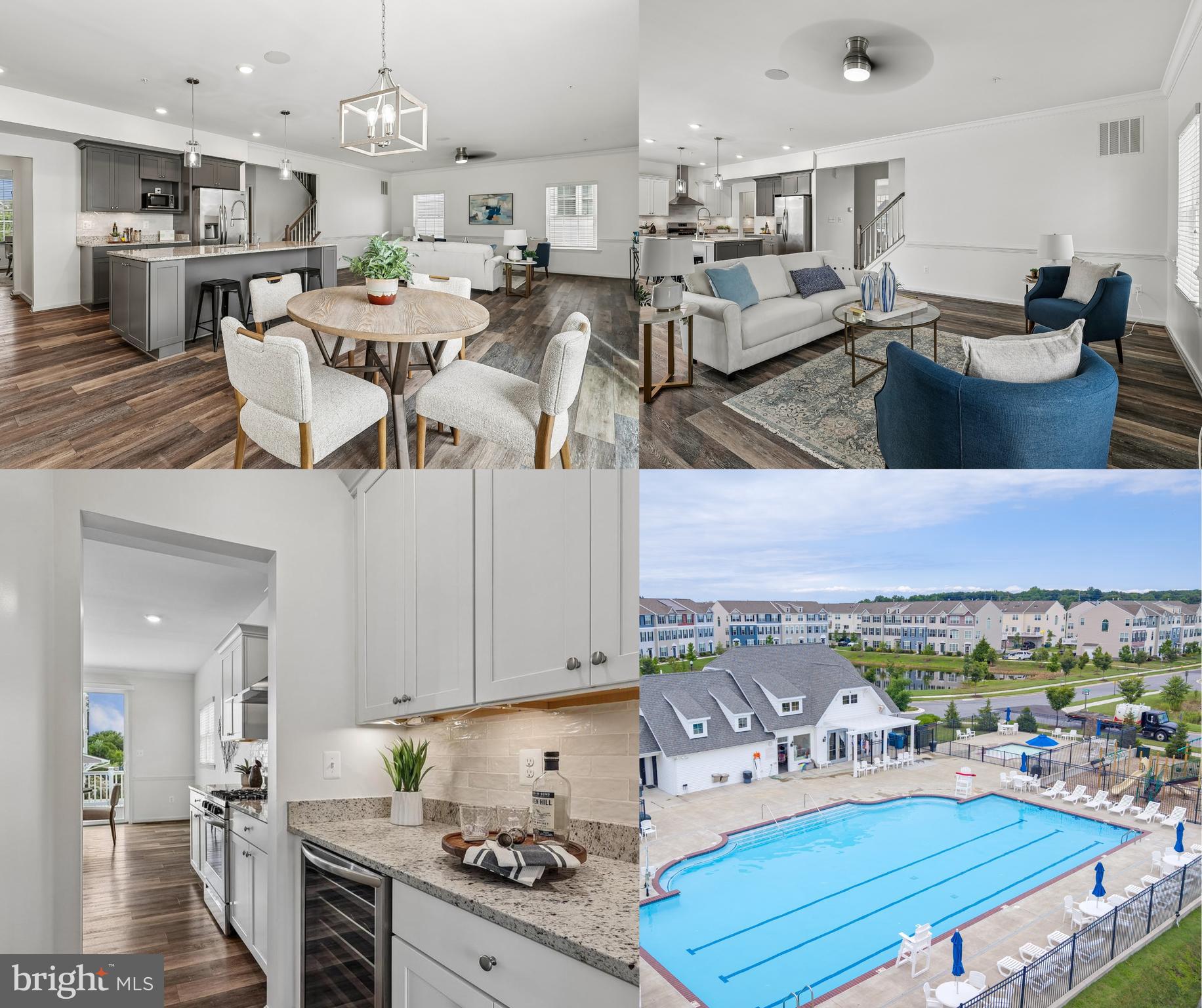 ***COMMUNITY-WIDE OPEN HOUSE WEEKEND!! OPEN HOUSE SUNDAY 7/26 10am-12pm!!*** Stop by and experience the LUXURY this gorgeous home, offers! Not often do you get a chance to find a LARGE home like this right in the middle of all the AMENITIES Kent Island has to offer: *Waterfront Dining. *Spas. *Resorts. *Shopping. *Water Access. *All this just 2 minutes to the Chesapeake Bay Bridge!!  One of the largest models in the sought-after, amenity-rich community of Ellendale + one of the only finished basements on Kent Island, offers you nearly 4,300 square feet, this impressive home features SIX spacious bedrooms, FOUR full bathrooms, and a convenient half bath on the main level. The upper level is designed with privacy in mind, featuring an expansive primary suite with dual walk-in closets and a large en-suite bath with dual vanities and a walk-in shower. A 2nd primary bedroom / Jr. suite and two additional bedrooms connected by a Jack and Jill bath means every upstairs bedroom has direct access to a bathroom. The English basement offers incredible flexibility with 2 additional large bedrooms, a full bath, a spacious family room, and a game room or den area, making it ideal for guests, extended family, or entertaining. The heart of the home is sure to impress as it is an absolutely beautiful kitchen, complete with stainless steel appliances, granite countertops, an oversized island, and a butler's pantry featuring upper and lower cabinetry along with a beverage fridge, creating the perfect coffee or mini bar area. The kitchen opens seamlessly to the family room and casual dining space, while oversized sliding doors lead to a spacious deck overlooking the fenced backyard. At the front of the home, you'll find a private office and a formal dining room, perfect for working from home or hosting family and friends. Ellendale offers fantastic community amenities including a pool, tot lot, walking trails, and creek access for kayaking and other water activities. Conveniently located near shopping, waterfront dining, and just minutes from the Chesapeake Bay Bridge, you'll love everything Kent Island has to offer. Come experience the Kent Island lifestyle in this exceptional home.