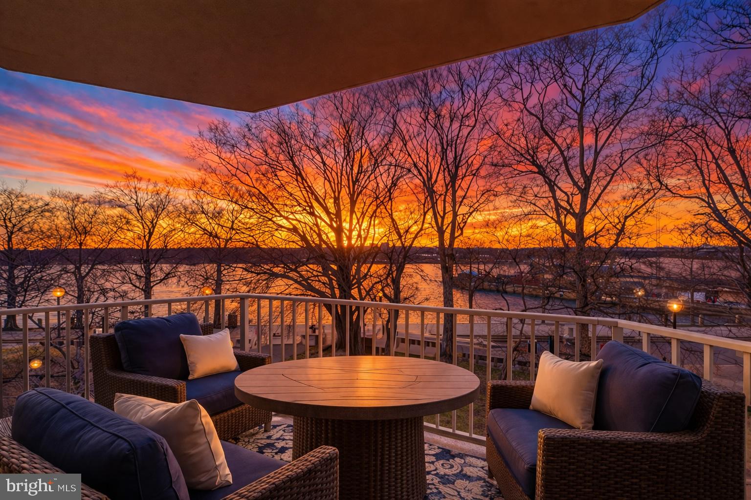 Home will be relisted in the Spring. <br>

Breathtaking Riverfront Living!<br>

Discover this beautifully renovated three-bedroom, three-bathroom residence, offering nearly 2,500 square feet of refined living space and unmatched river views. Situated in the exclusive gated community of Harbour Square near The Wharf, this corner unit in the premier tier, boasts stunning water vistas from three sides and four private balconies.<br>

With 18 expansive windows—many floor-to-ceiling—you’ll enjoy uninterrupted, panoramic views throughout. The open-concept design blends modern elegance with everyday functionality. The recent renovation spared no expense, featuring custom cabinetry, a built-in Murphy bed, and smart storage solutions across the primary suite and living spaces. The contemporary kitchen is a chef’s dream, centered around a spacious island and outfitted with premium appliances.<br>

Each bathroom has been designed as a private, spa-like escape. Enjoy the beauty of D.C.'s seasons—from cherry blossoms in spring to vibrant fall foliage and peaceful winter scenes—all from the comfort of home.<br>

The 550 Building offers maximum privacy, with just two residences per floor. Amenities include a fitness center, heated indoor pool, library, rooftop terrace with sweeping city and river views, and serene gardens. Just steps away, The Wharf offers dining, shopping, and entertainment, with Safeway and the Waterfront Metro conveniently nearby. Quick access to Downtown, Capitol Hill, Navy Yard, and Northern Virginia completes the package.<br>

On Site Underground Rental Parking is available for $165/mo or $235/mo for a tandem space. Plus there are EV charging stations available for HS owners who join a community for $51/year.