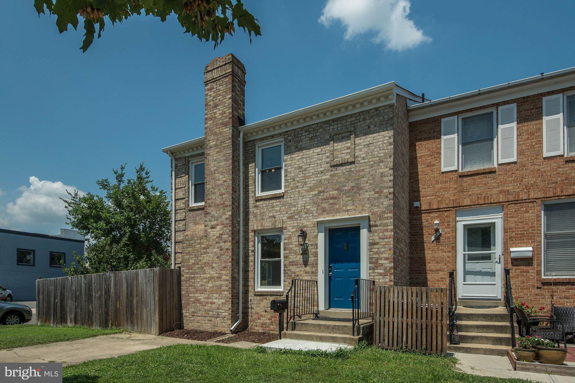 Ready for move-in!  Blocks to everything!  Minutes to Reagan National.  Blocks to Braddock Rd. Metro and just two traffic lights to D.C.! Two bedrooms upstairs with a fully renovated bath, and the main level offers an open living/dining space combination with hardwood floors and a fireplace.  Walk-out deck area just off the dining area through the sliding glass doors.  The kitchen offers great white cabinetry and white marble counters with all the appliances and an under-mount sink.  Amazing storage and living space on the lower level!  Full bath with shower on the lower level, great for guests.  Driveway and street parking.  GREAT LOCATION!  Thank you for showing!  No pets.  Will consider long lease term.